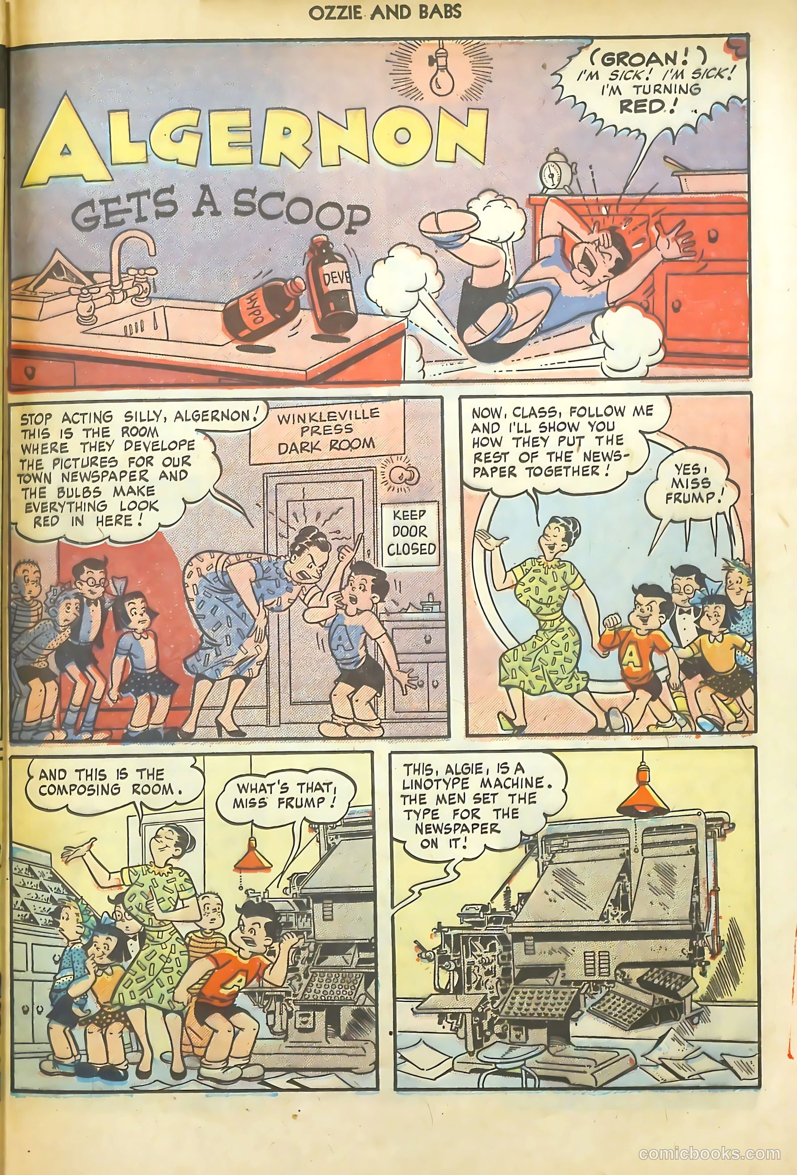 Ozzie and Babs #11 (1949) — page 37 of 52