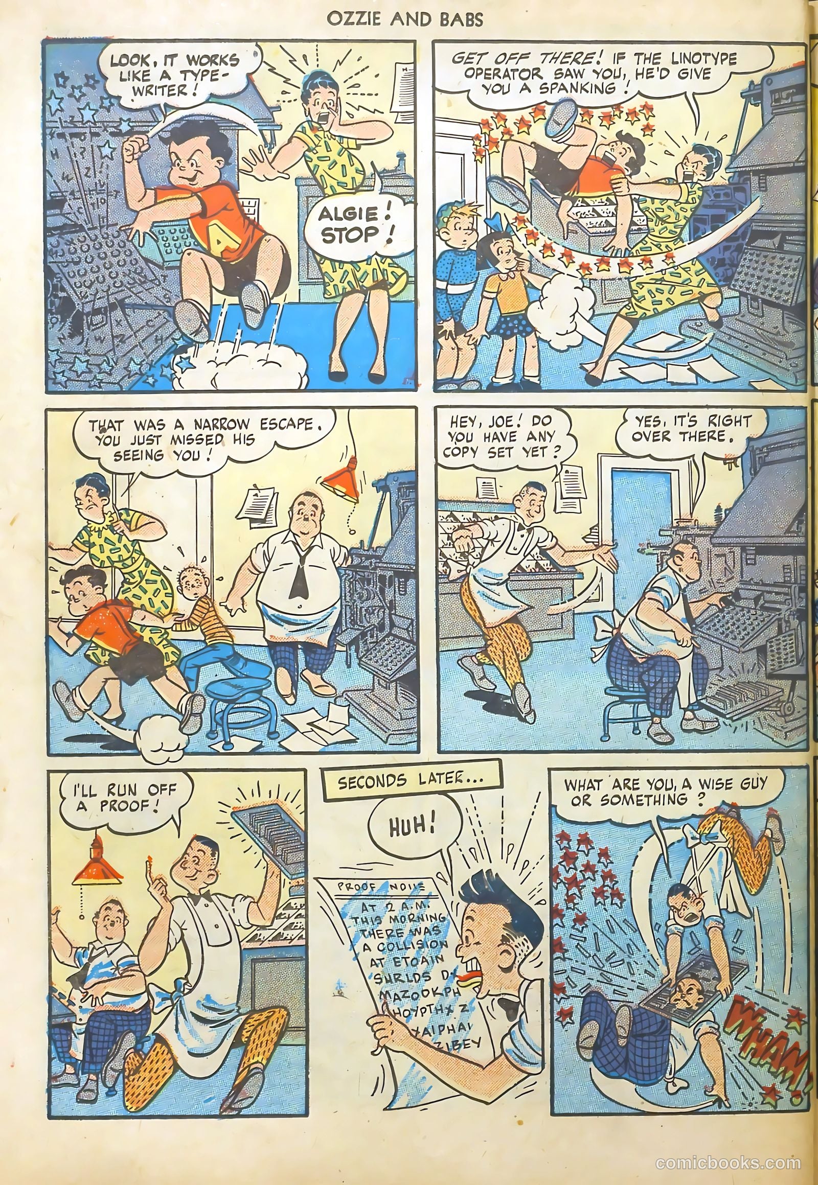 Ozzie and Babs #11 (1949) — page 38 of 52