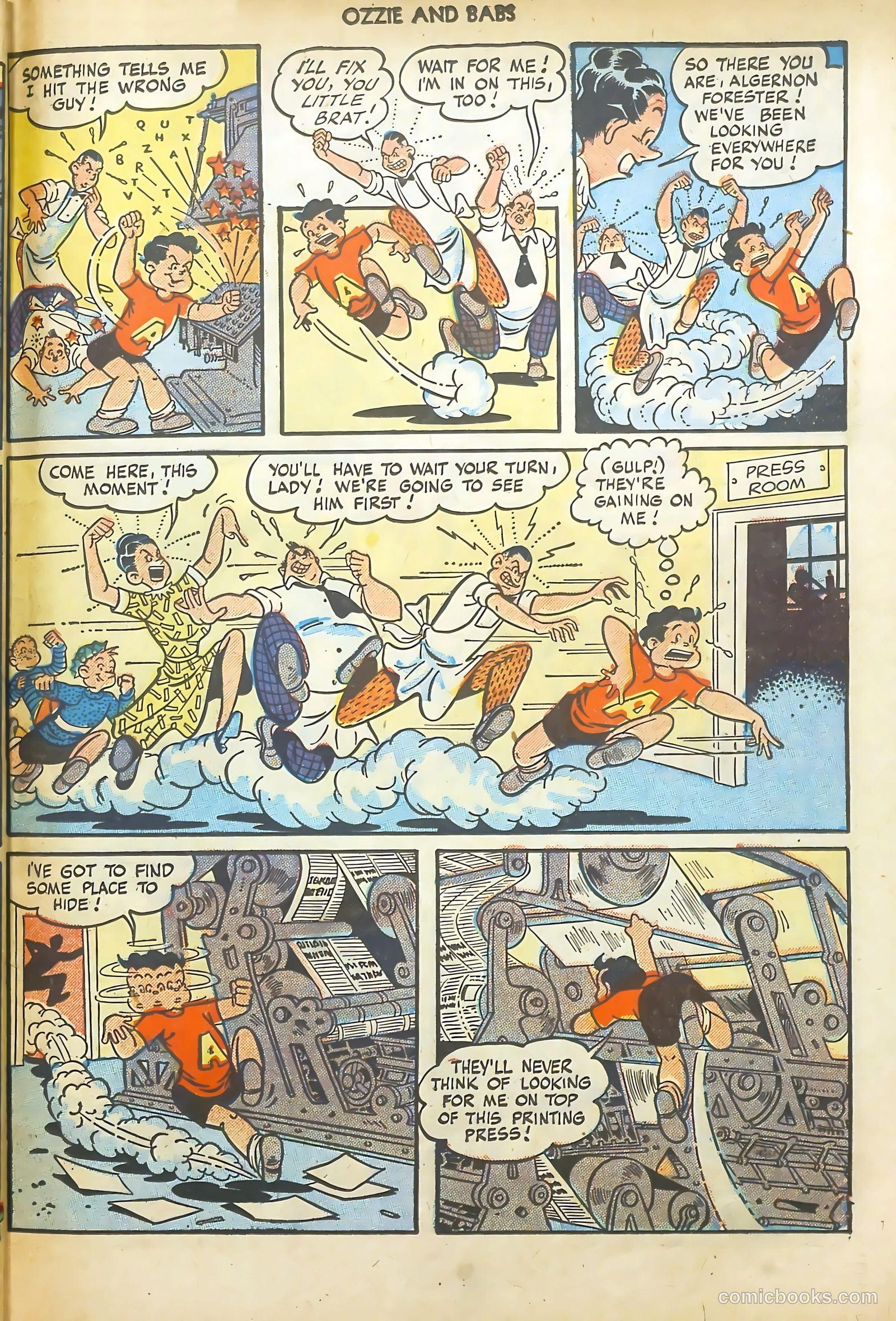 Ozzie and Babs #11 (1949) — page 39 of 52