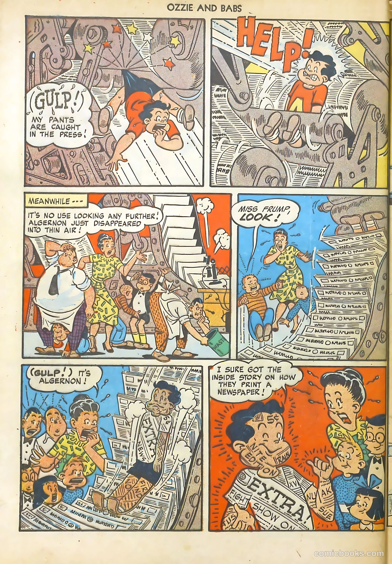 Ozzie and Babs #11 (1949) — page 40 of 52