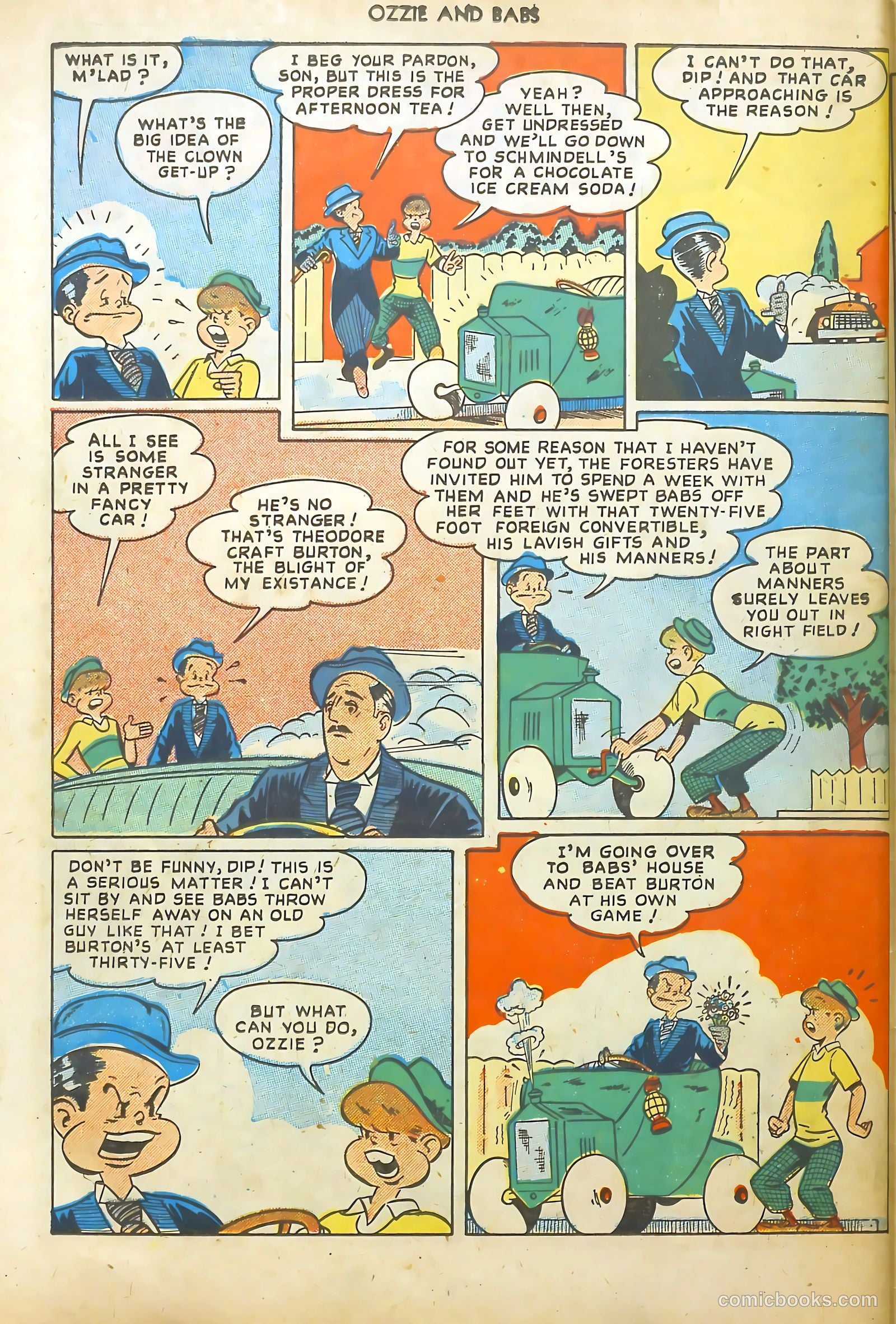 Ozzie and Babs #11 (1949) — page 42 of 52