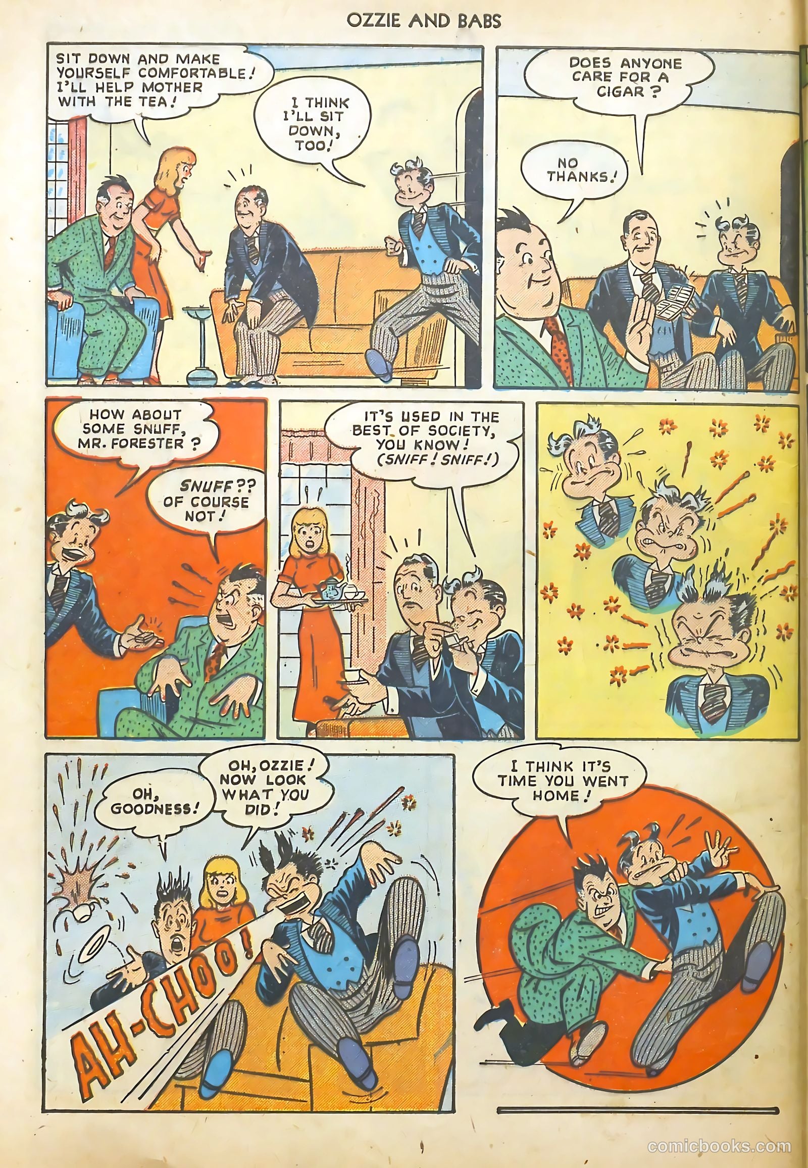 Ozzie and Babs #11 (1949) — page 44 of 52