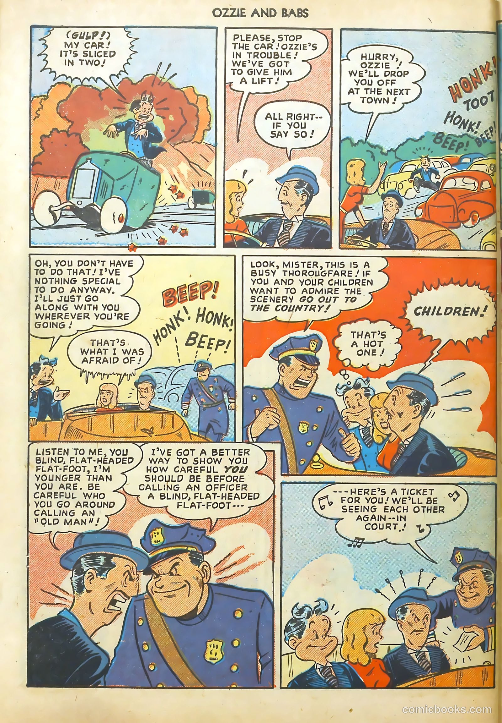 Ozzie and Babs #11 (1949) — page 46 of 52