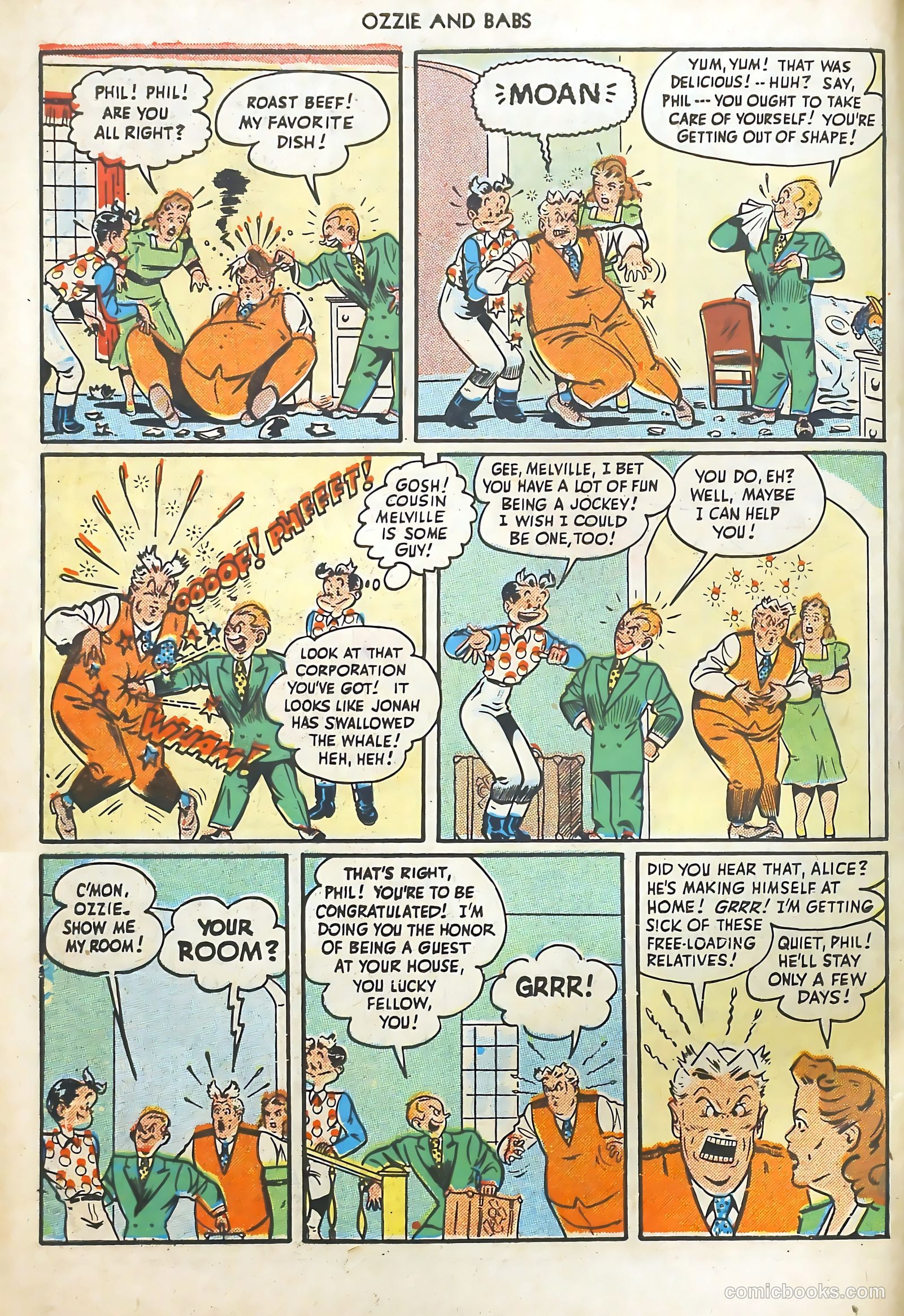 Ozzie and Babs #12 (1949) — page 6 of 36
