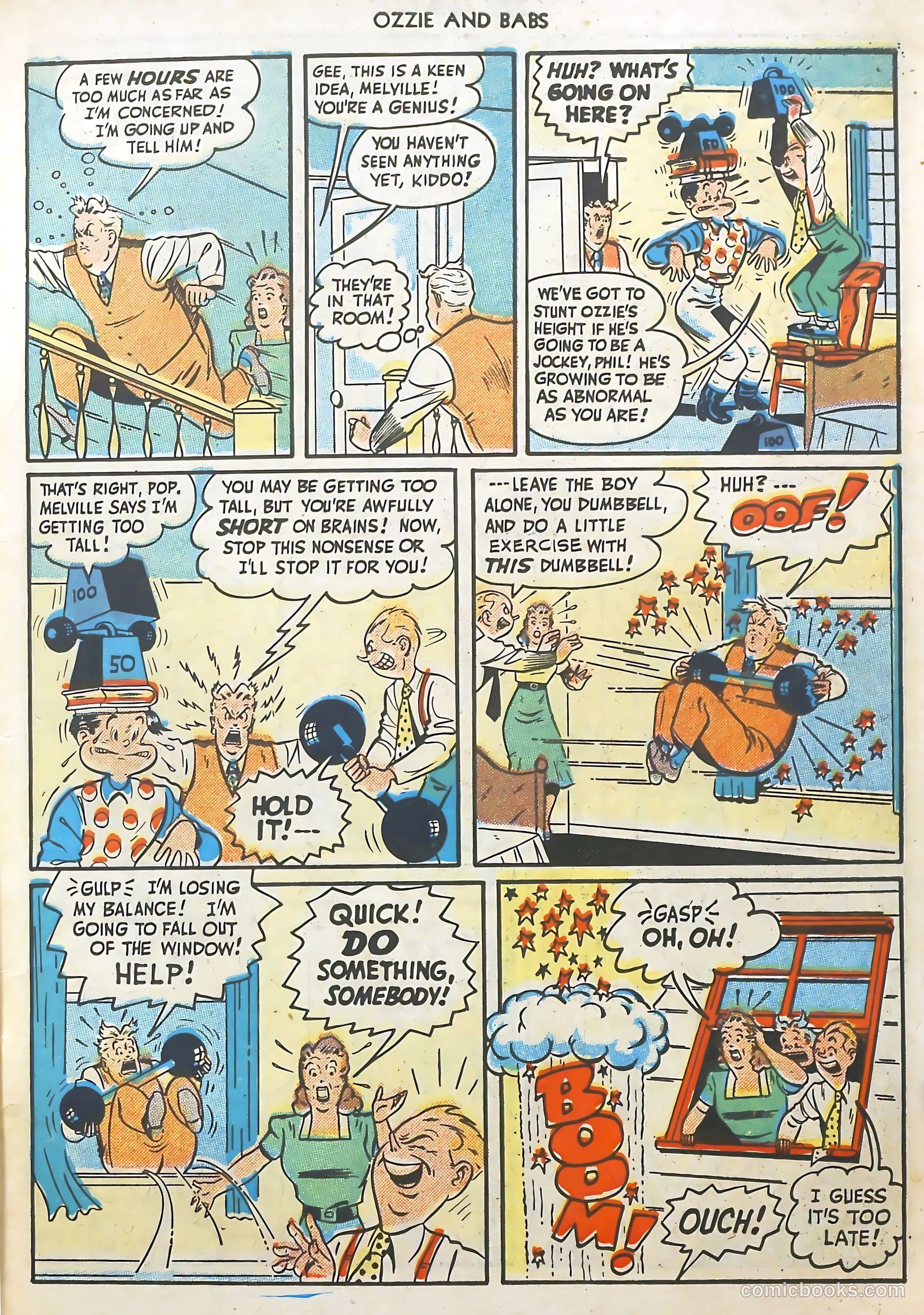 Ozzie and Babs #12 (1949) — page 7 of 36