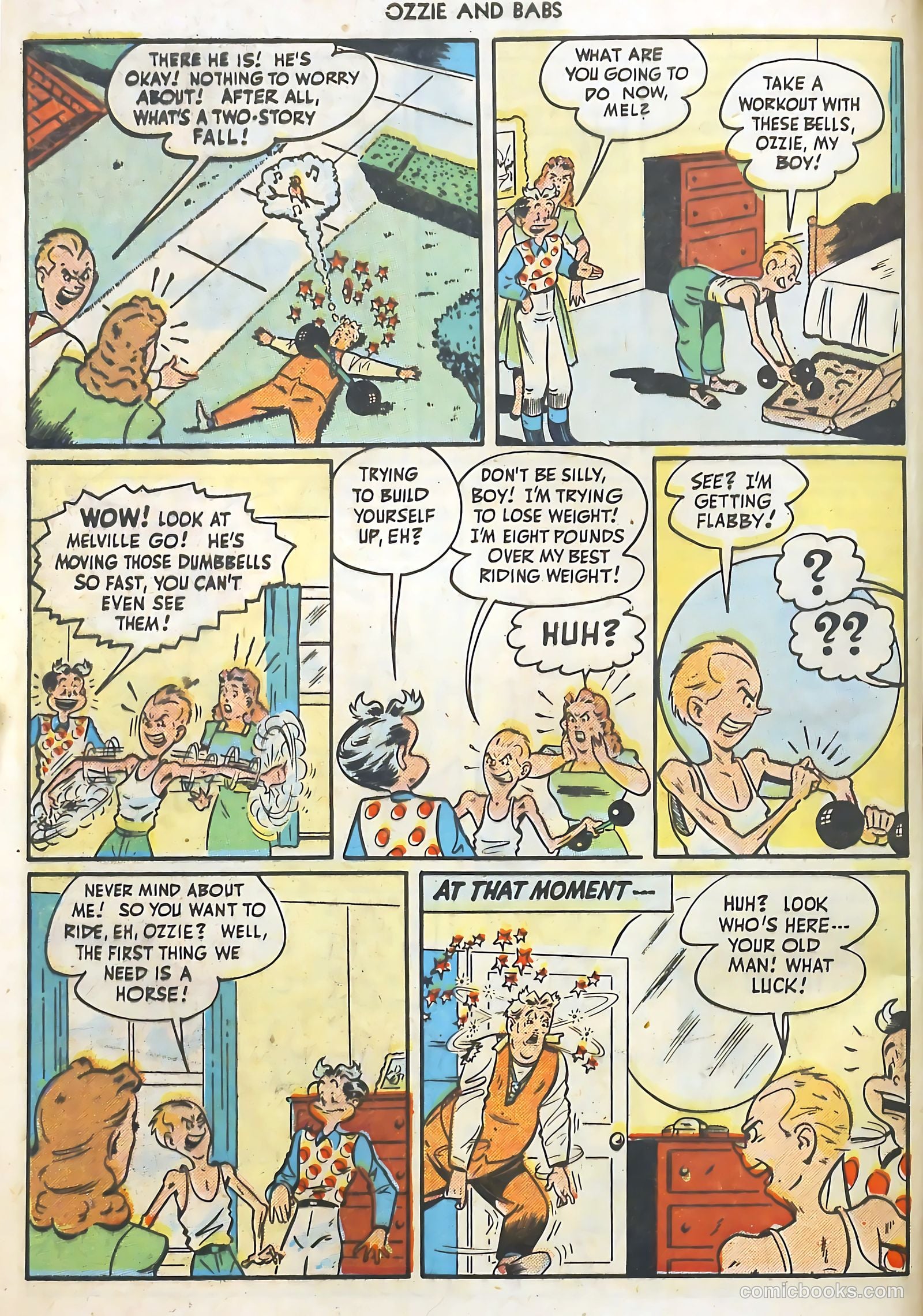 Ozzie and Babs #12 (1949) — page 8 of 36