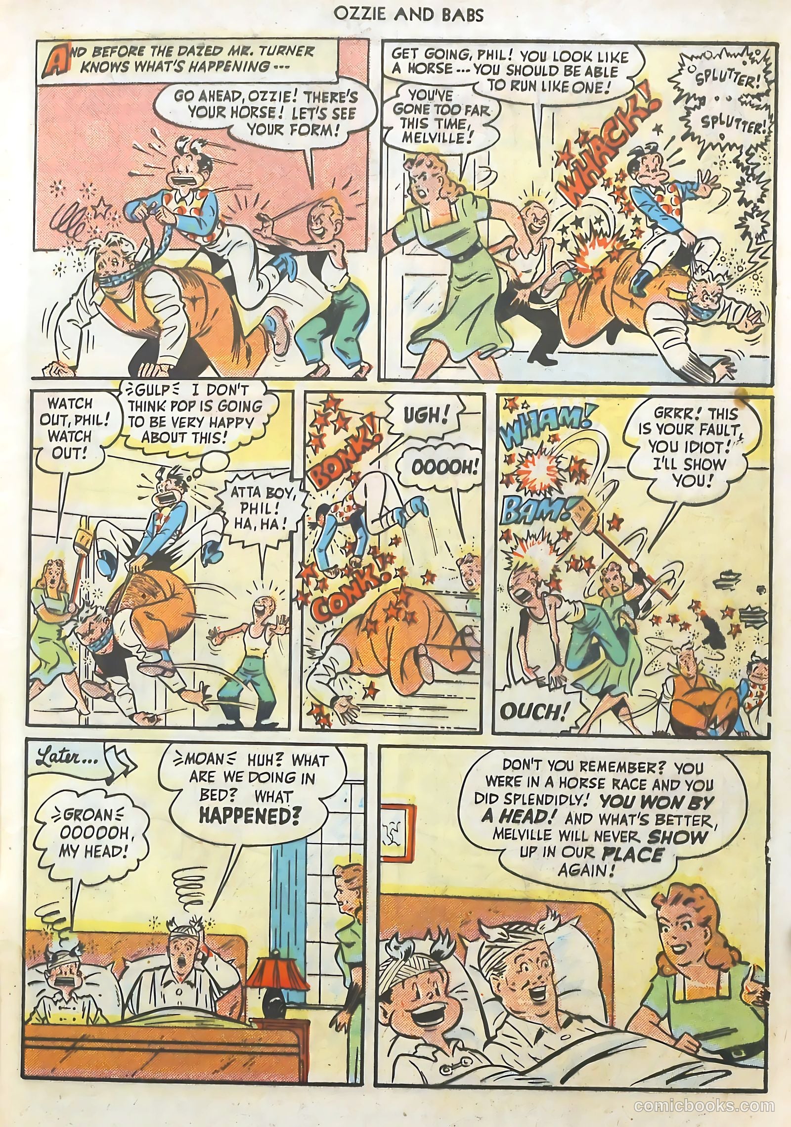 Ozzie and Babs #12 (1949) — page 9 of 36