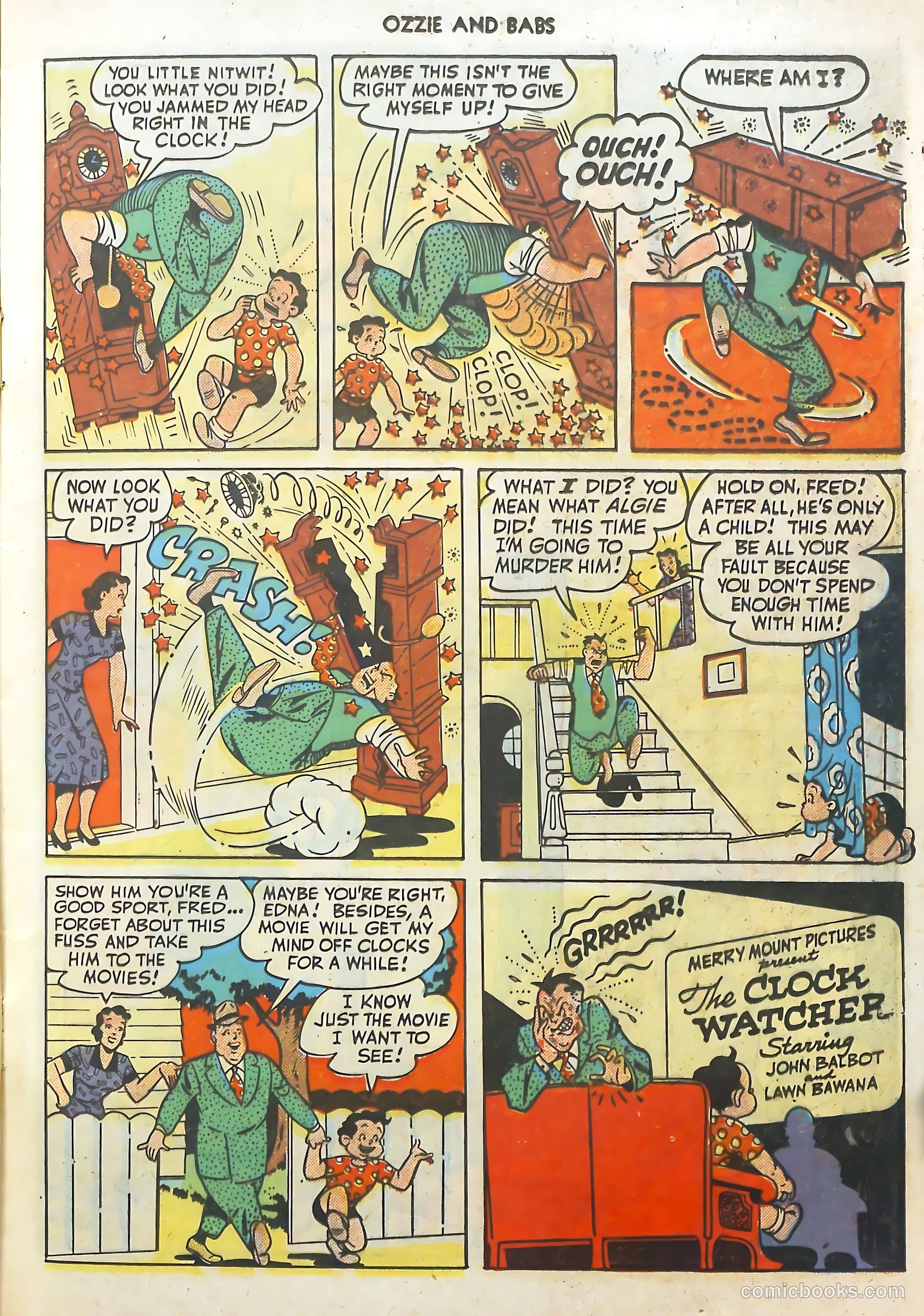 Ozzie and Babs #12 (1949) — page 13 of 36