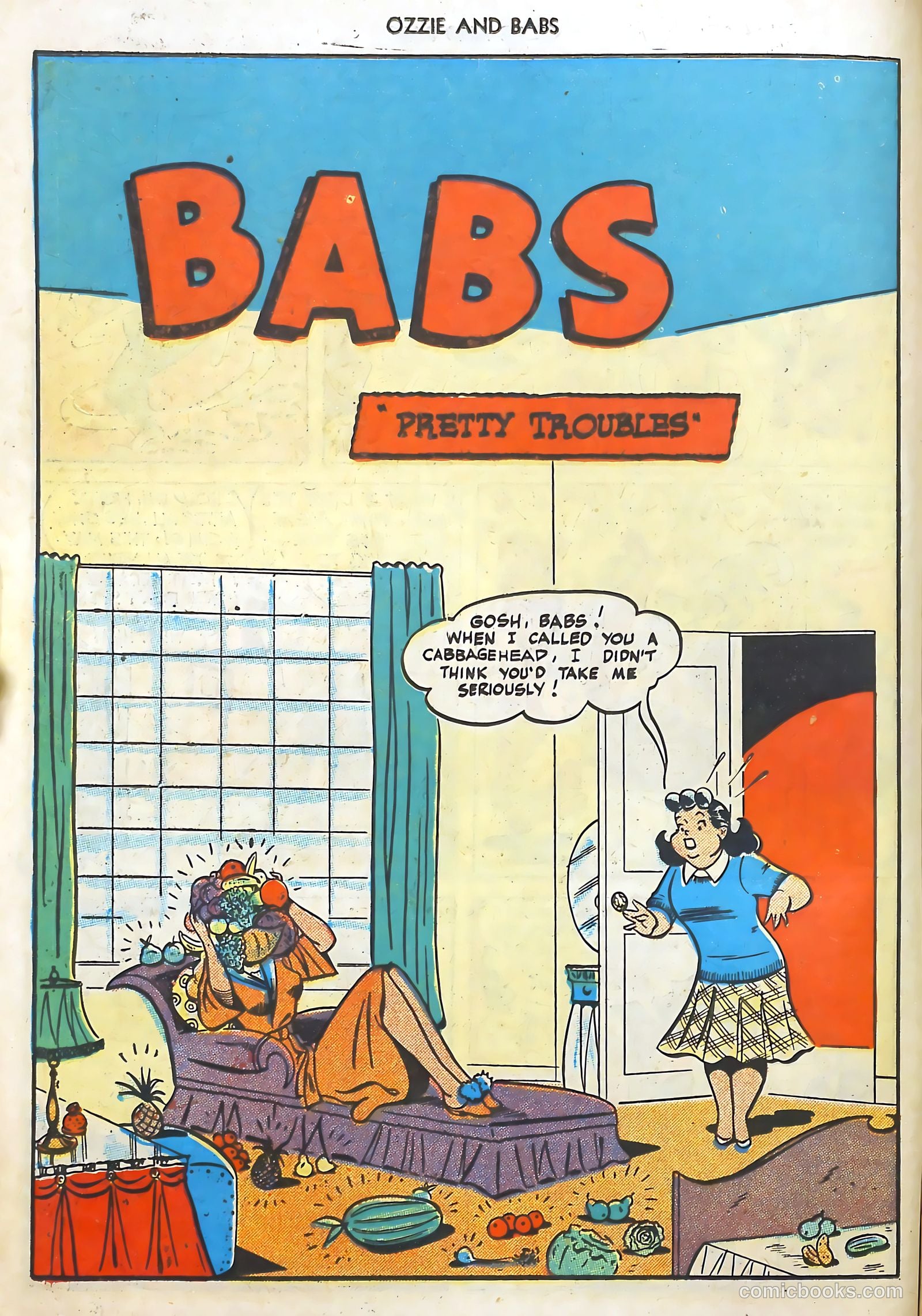 Ozzie and Babs #12 (1949) — page 14 of 36
