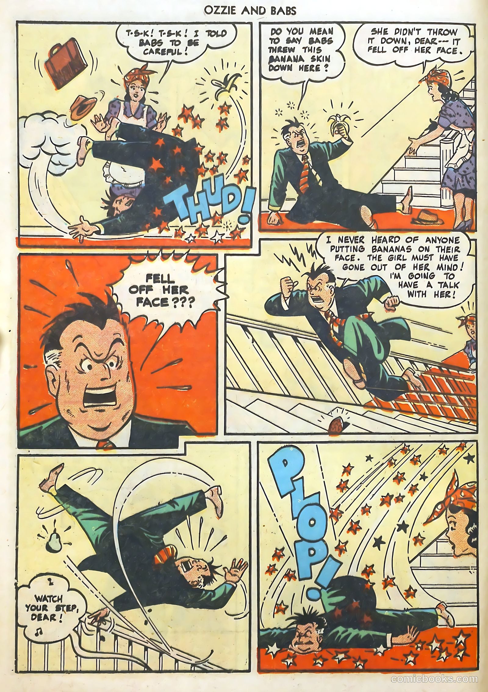 Ozzie and Babs #12 (1949) — page 16 of 36