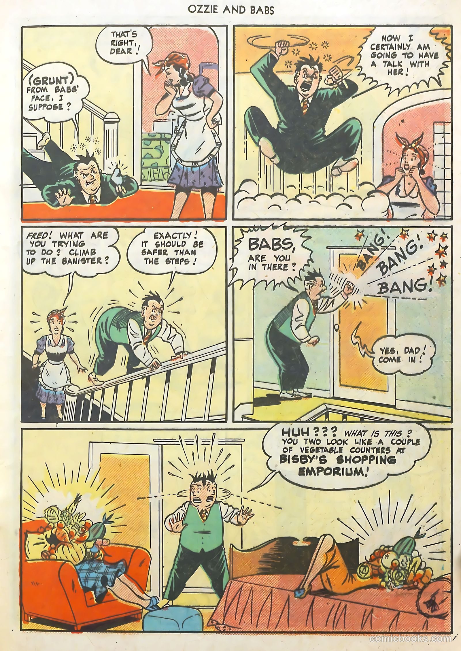 Ozzie and Babs #12 (1949) — page 17 of 36