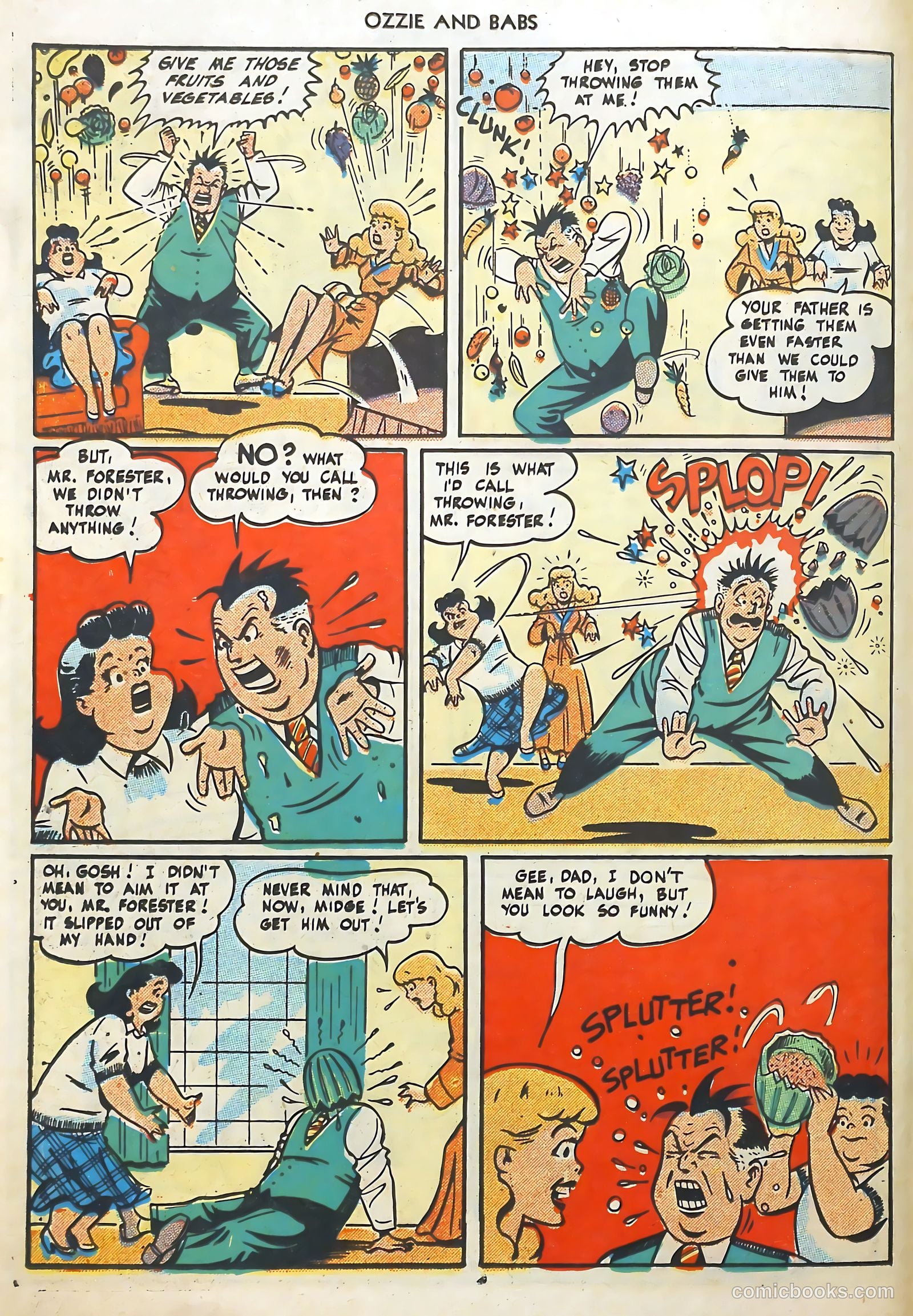 Ozzie and Babs #12 (1949) — page 18 of 36