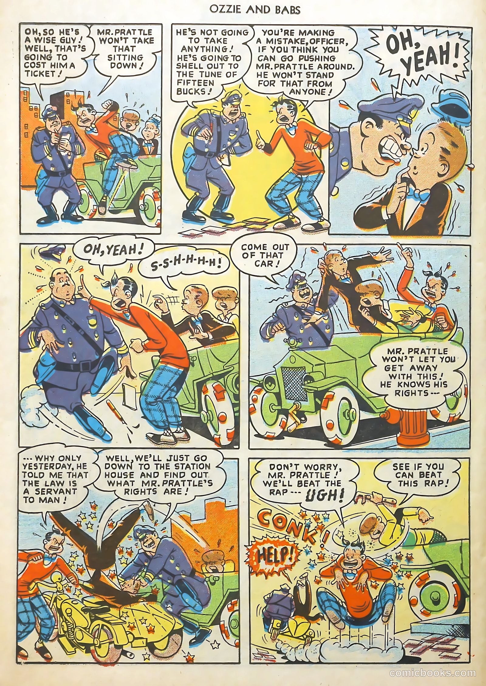 Ozzie and Babs #12 (1949) — page 22 of 36