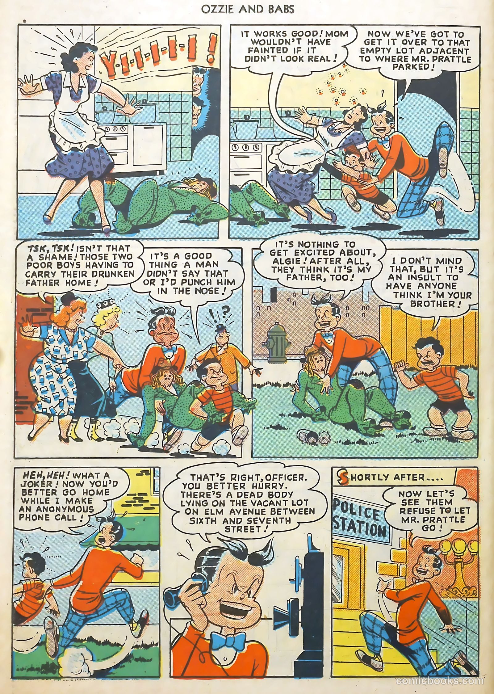 Ozzie and Babs #12 (1949) — page 26 of 36