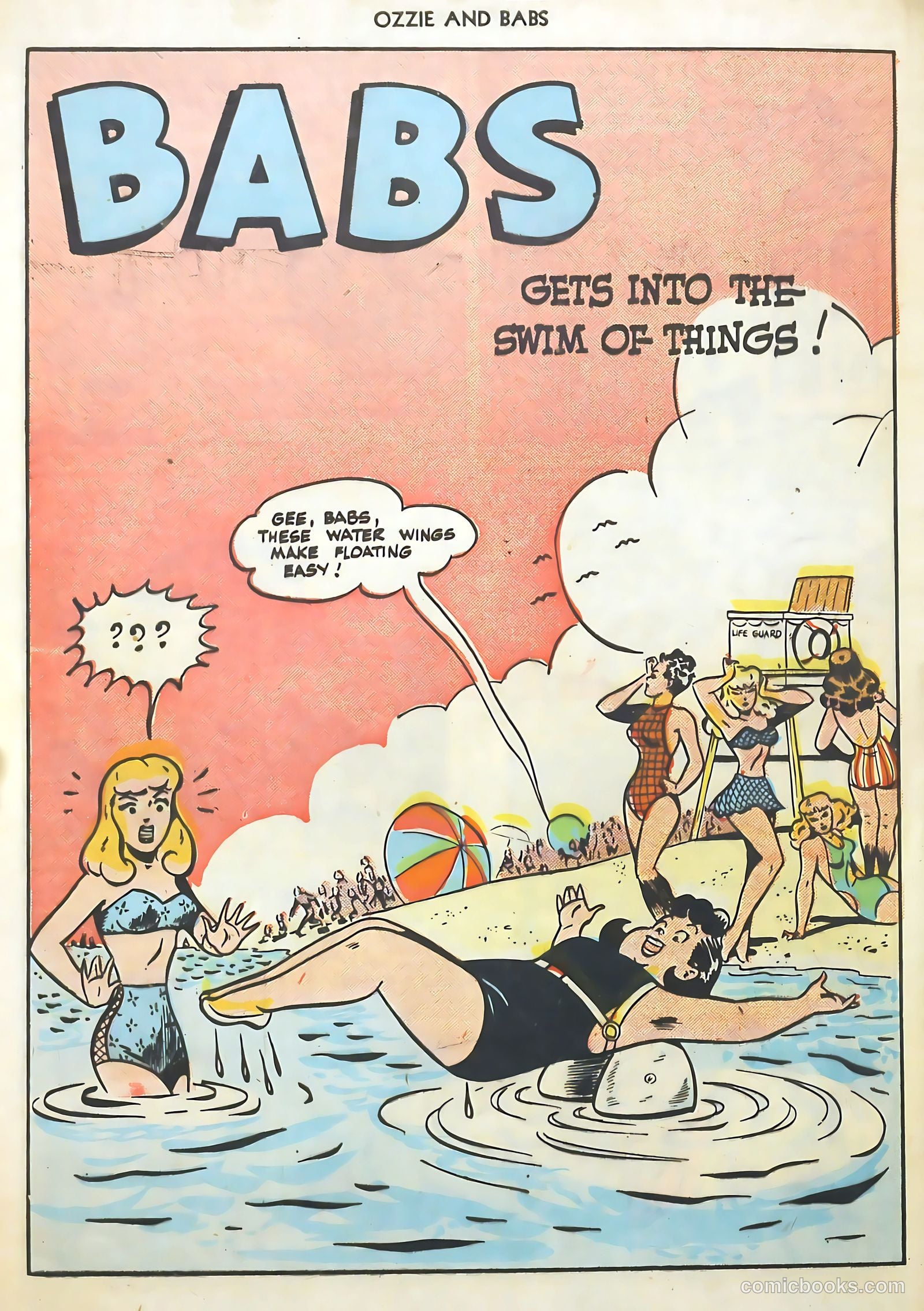 Ozzie and Babs #12 (1949) — page 28 of 36