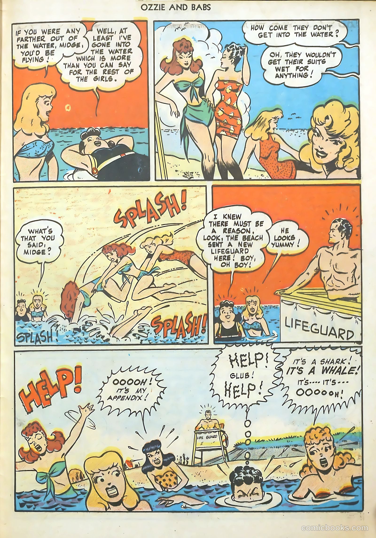 Ozzie and Babs #12 (1949) — page 29 of 36