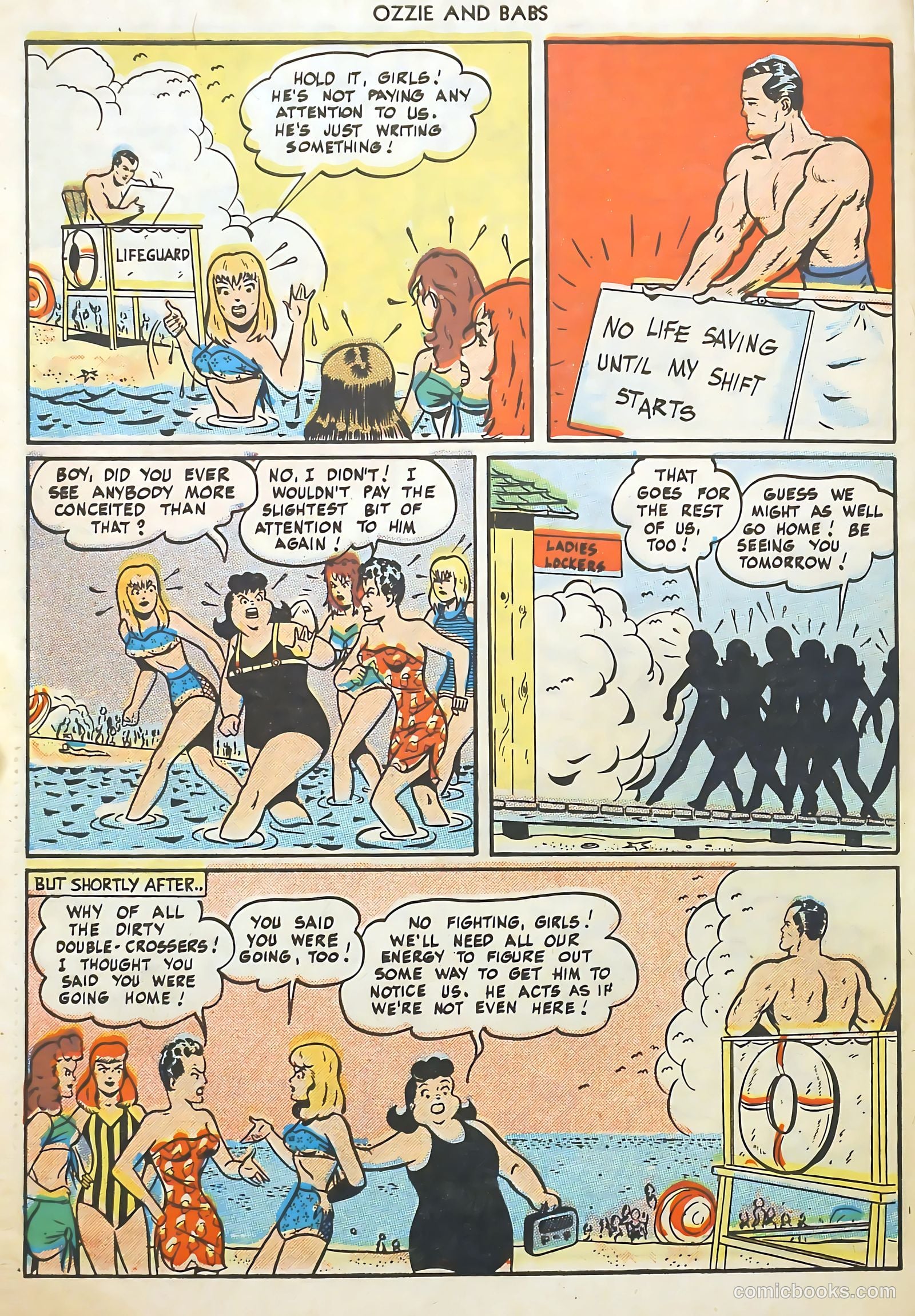 Ozzie and Babs #12 (1949) — page 30 of 36