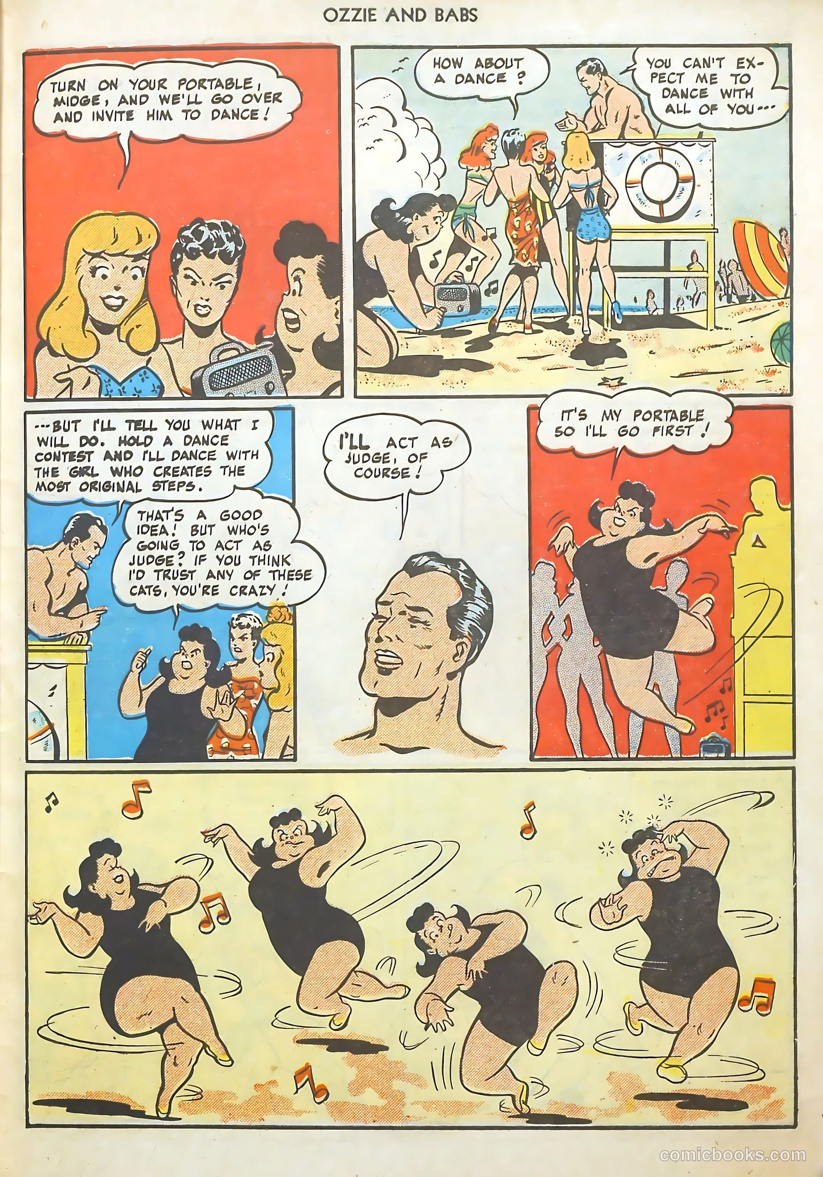 Ozzie and Babs #12 (1949) — page 31 of 36