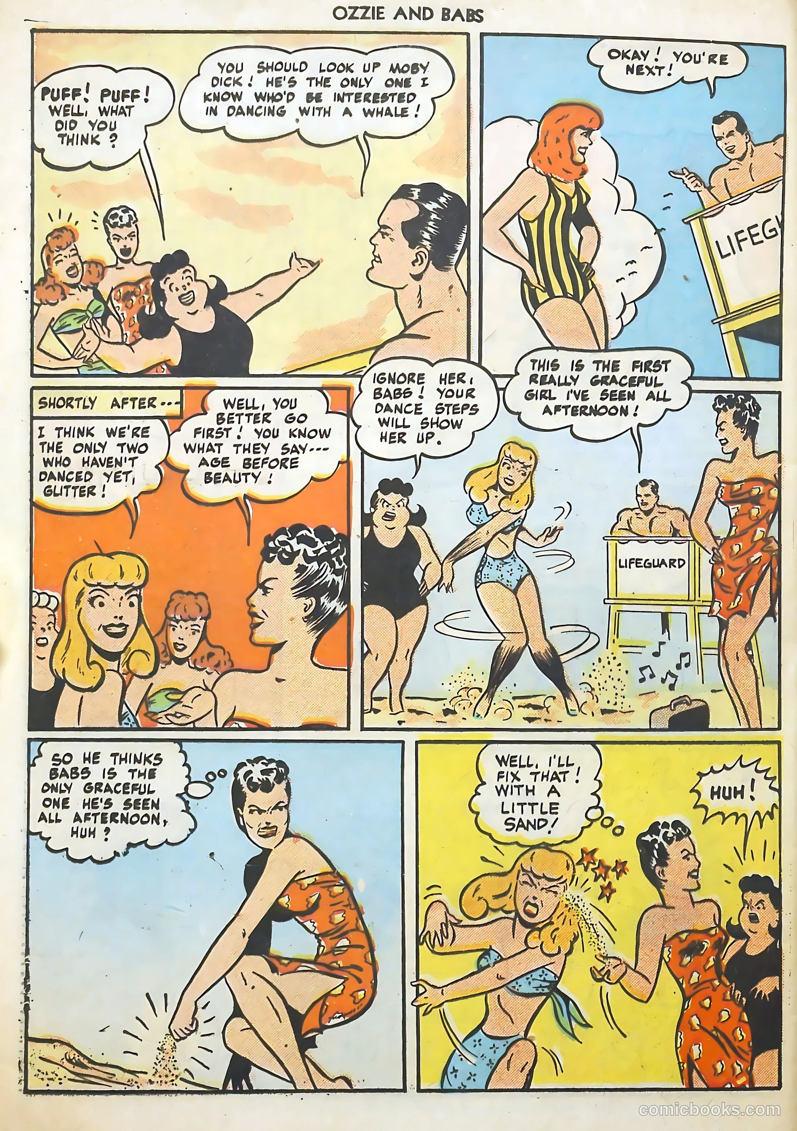 Ozzie and Babs #12 (1949) — page 32 of 36