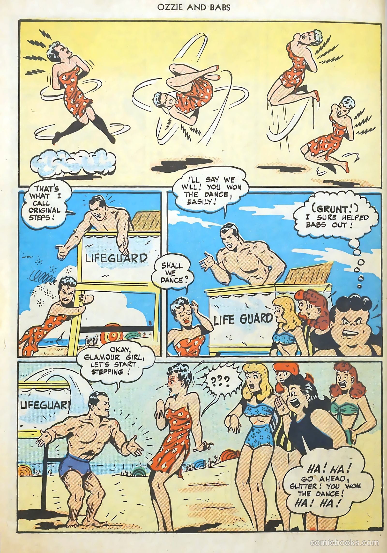Ozzie and Babs #12 (1949) — page 34 of 36
