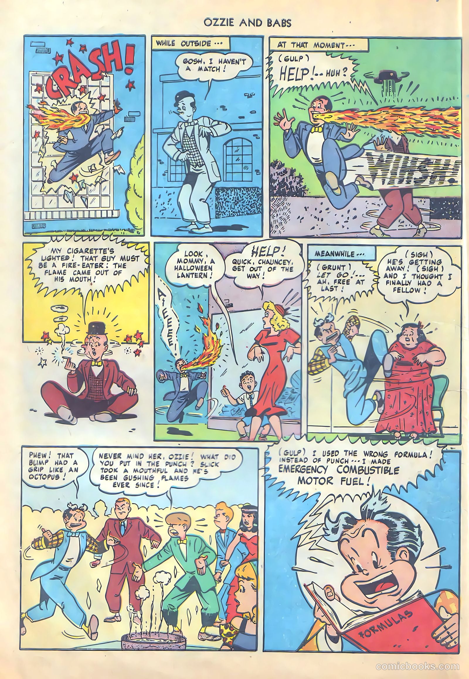 Ozzie and Babs #13 (1949) — page 6 of 36