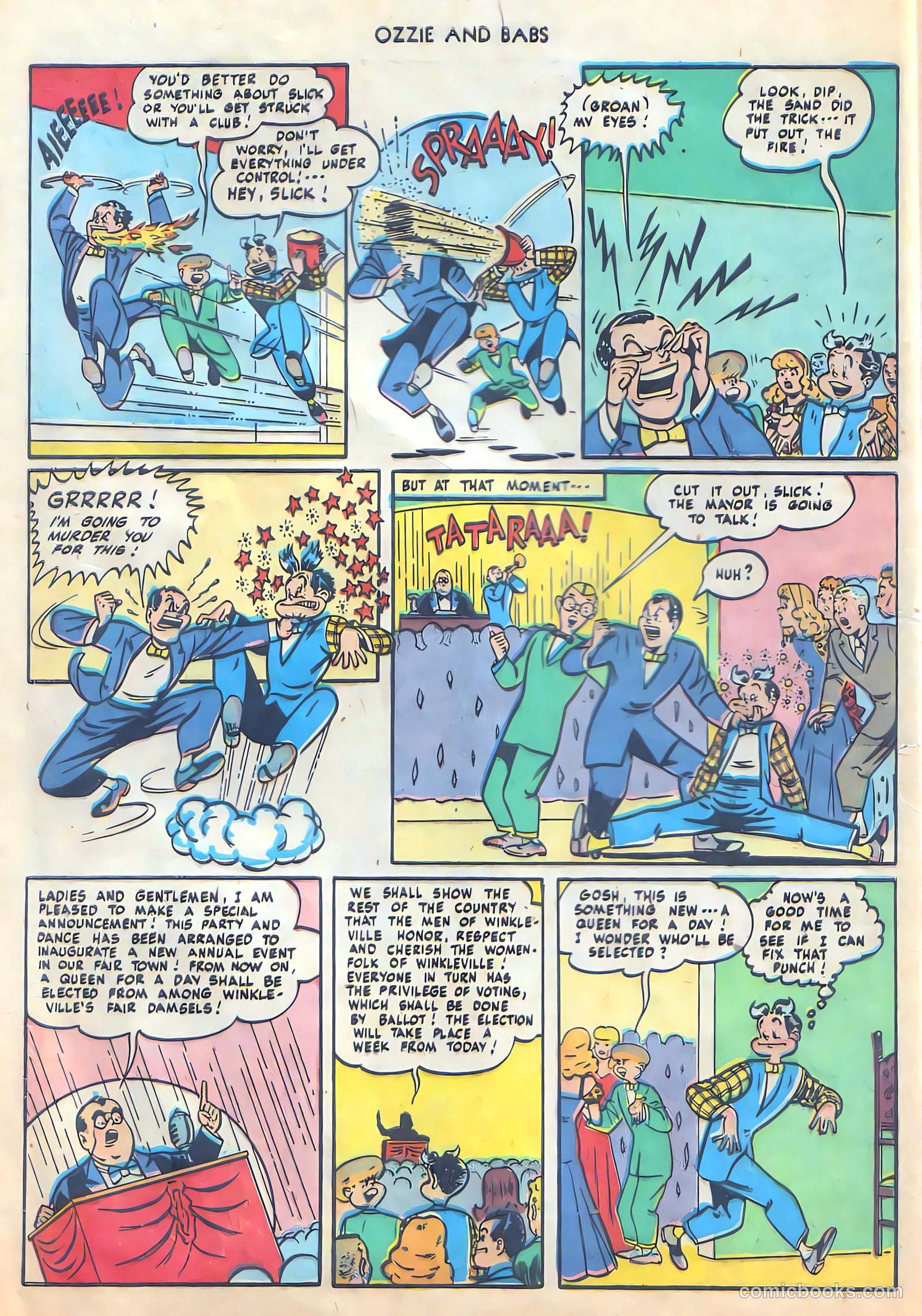 Ozzie and Babs #13 (1949) — page 8 of 36