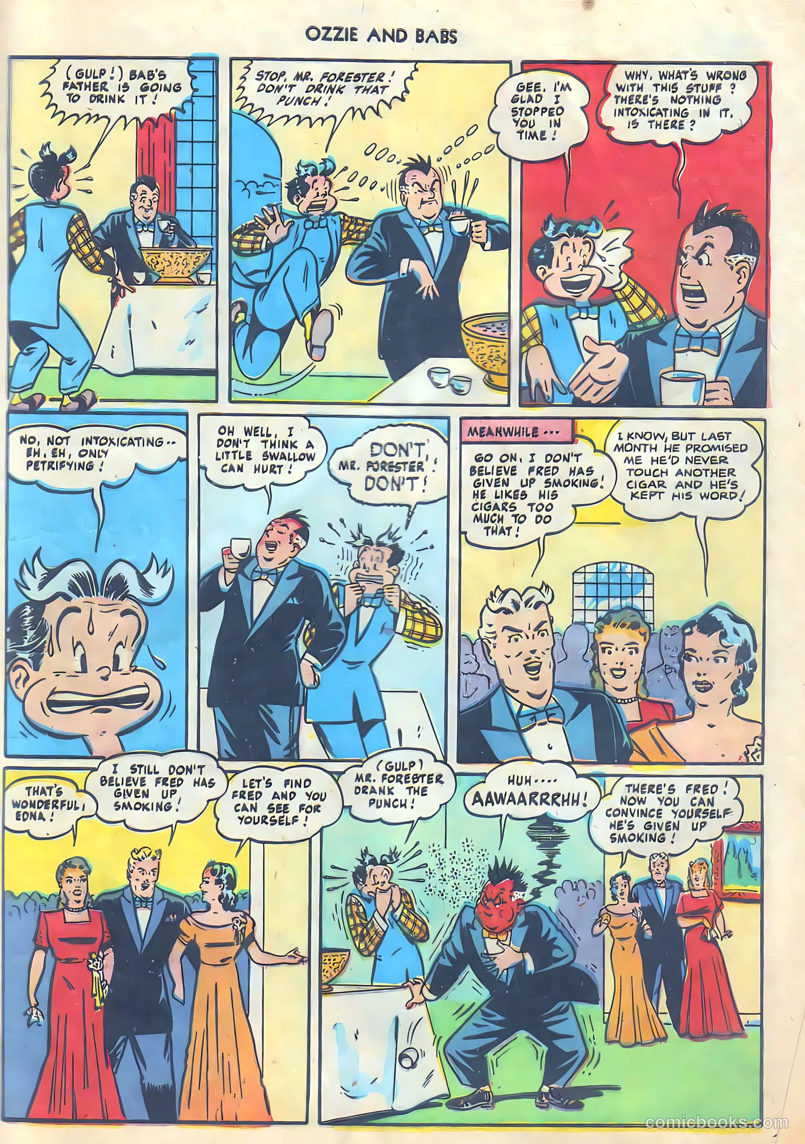 Ozzie and Babs #13 (1949) — page 9 of 36