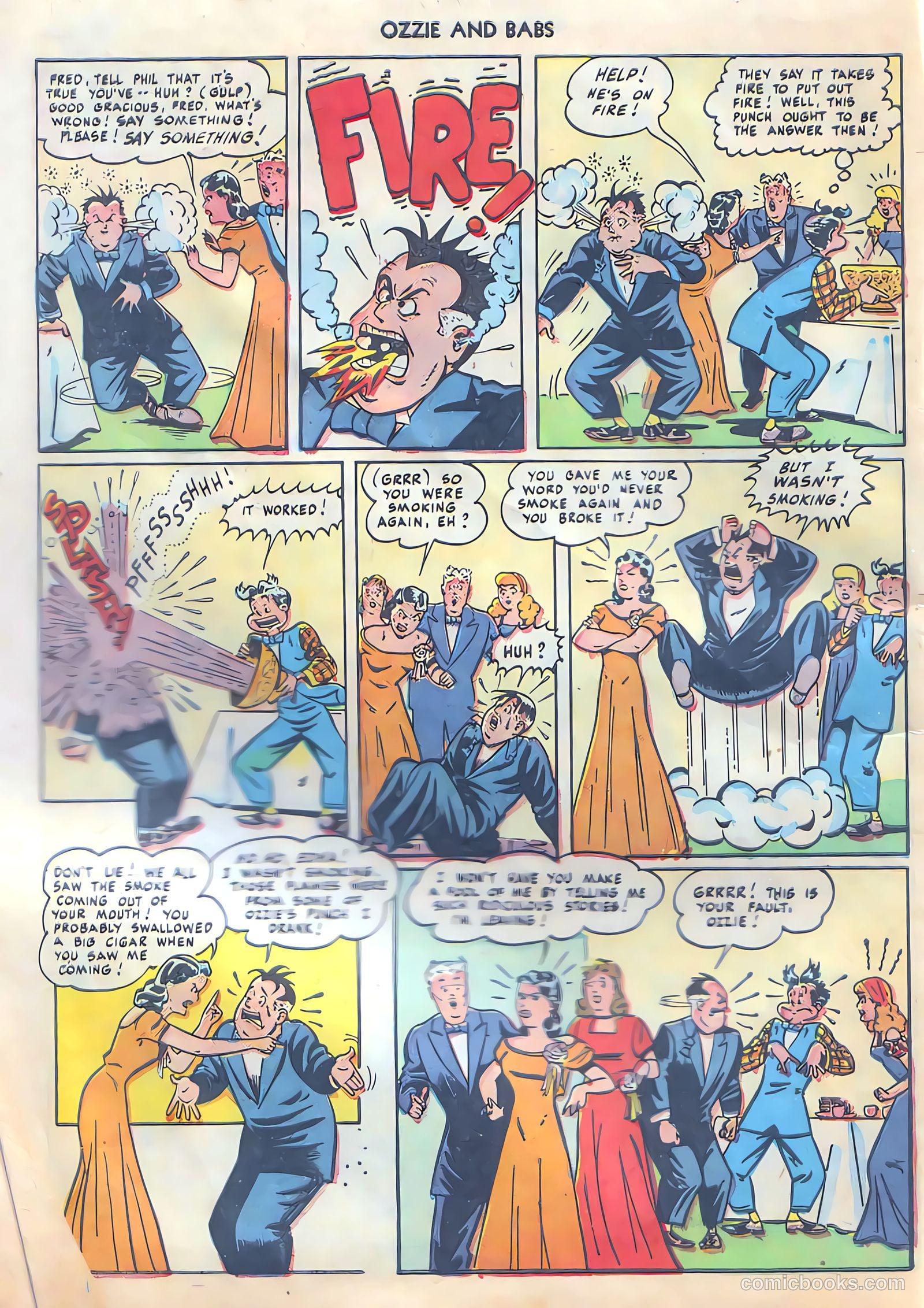 Ozzie and Babs #13 (1949) — page 10 of 36