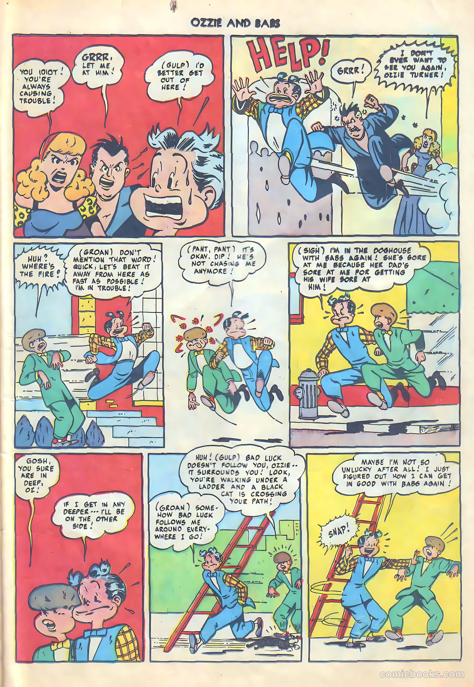 Ozzie and Babs #13 (1949) — page 11 of 36