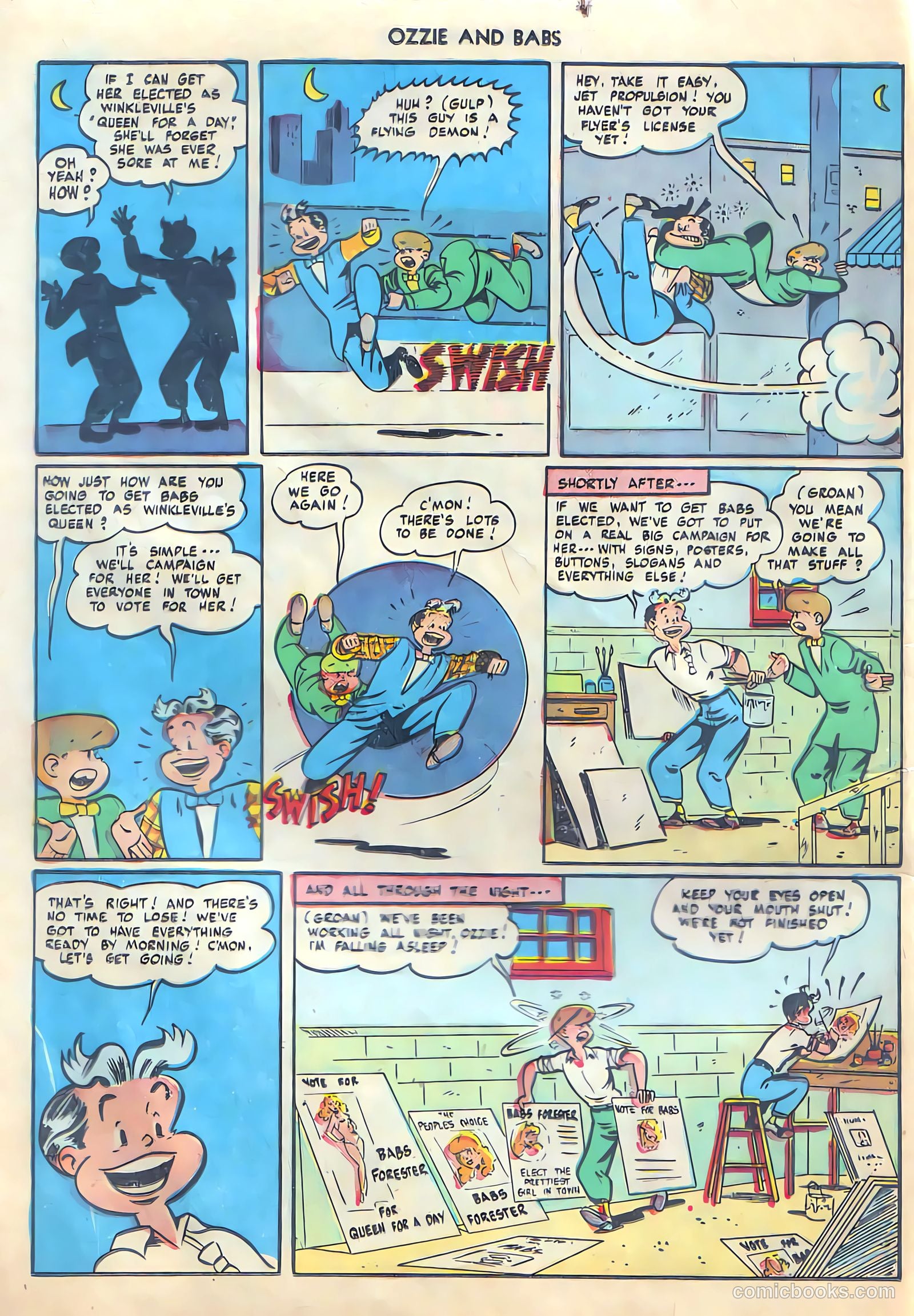 Ozzie and Babs #13 (1949) — page 12 of 36