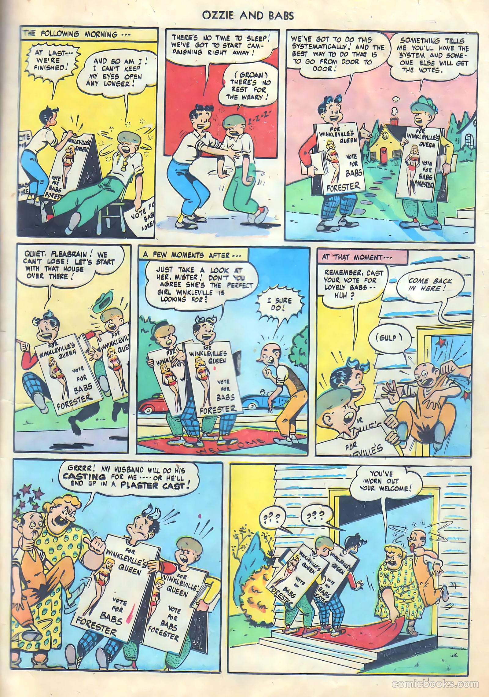 Ozzie and Babs #13 (1949) — page 13 of 36