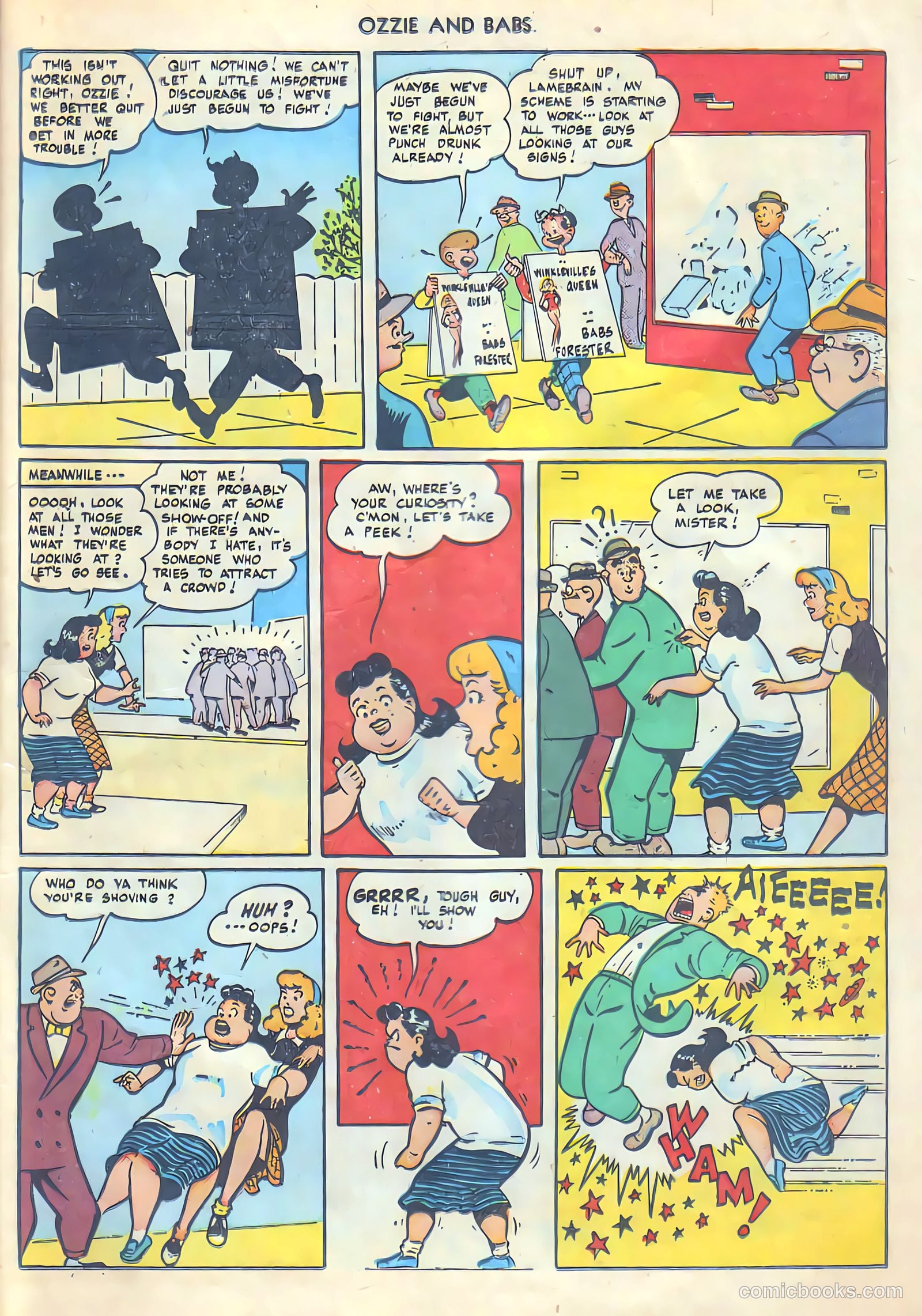 Ozzie and Babs #13 (1949) — page 15 of 36