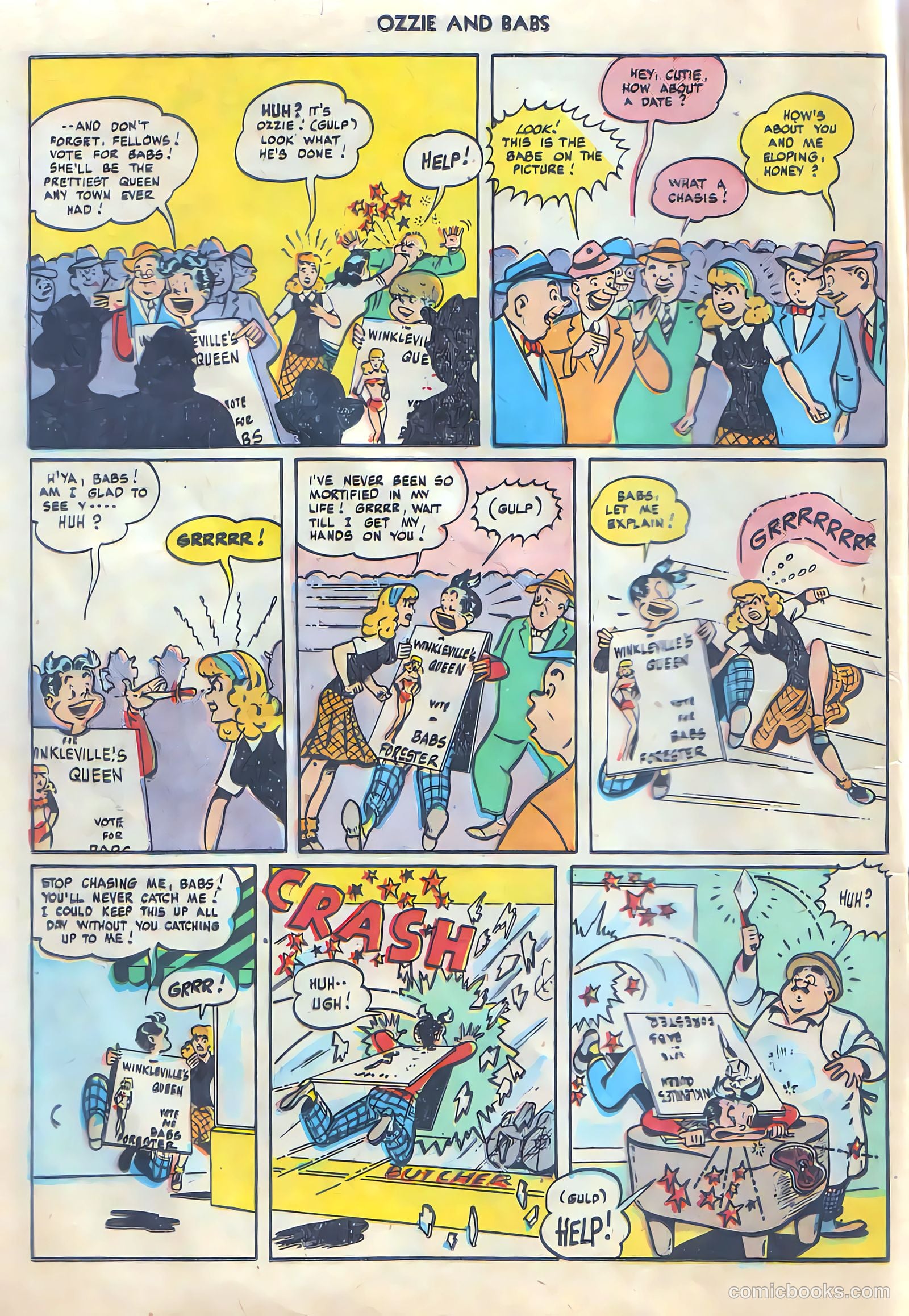 Ozzie and Babs #13 (1949) — page 16 of 36