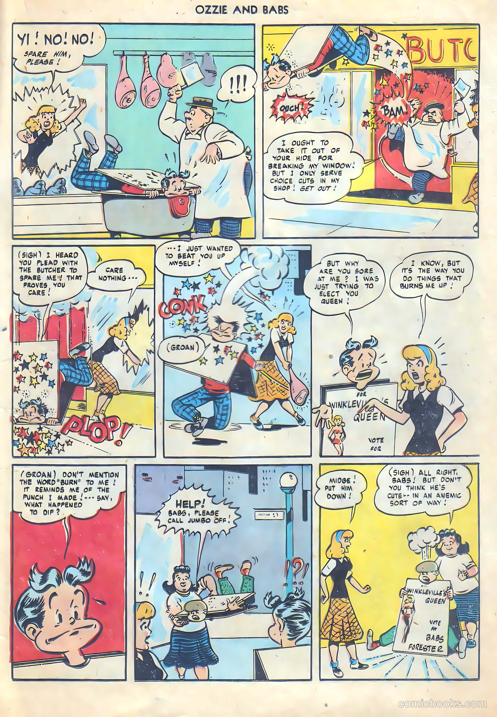 Ozzie and Babs #13 (1949) — page 17 of 36