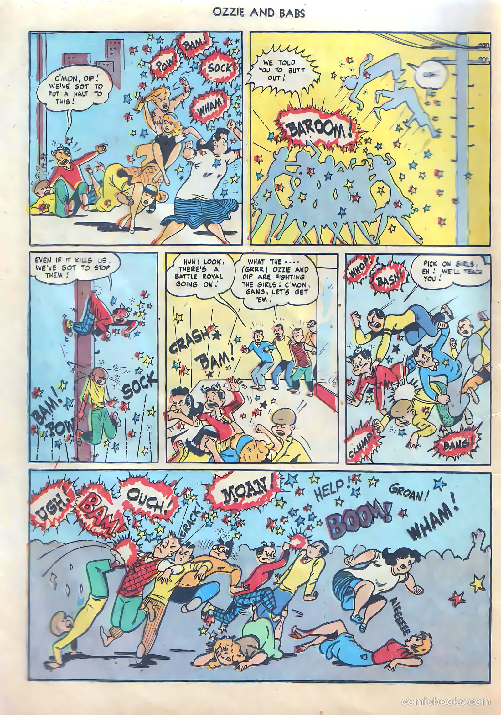 Ozzie and Babs #13 (1949) — page 20 of 36