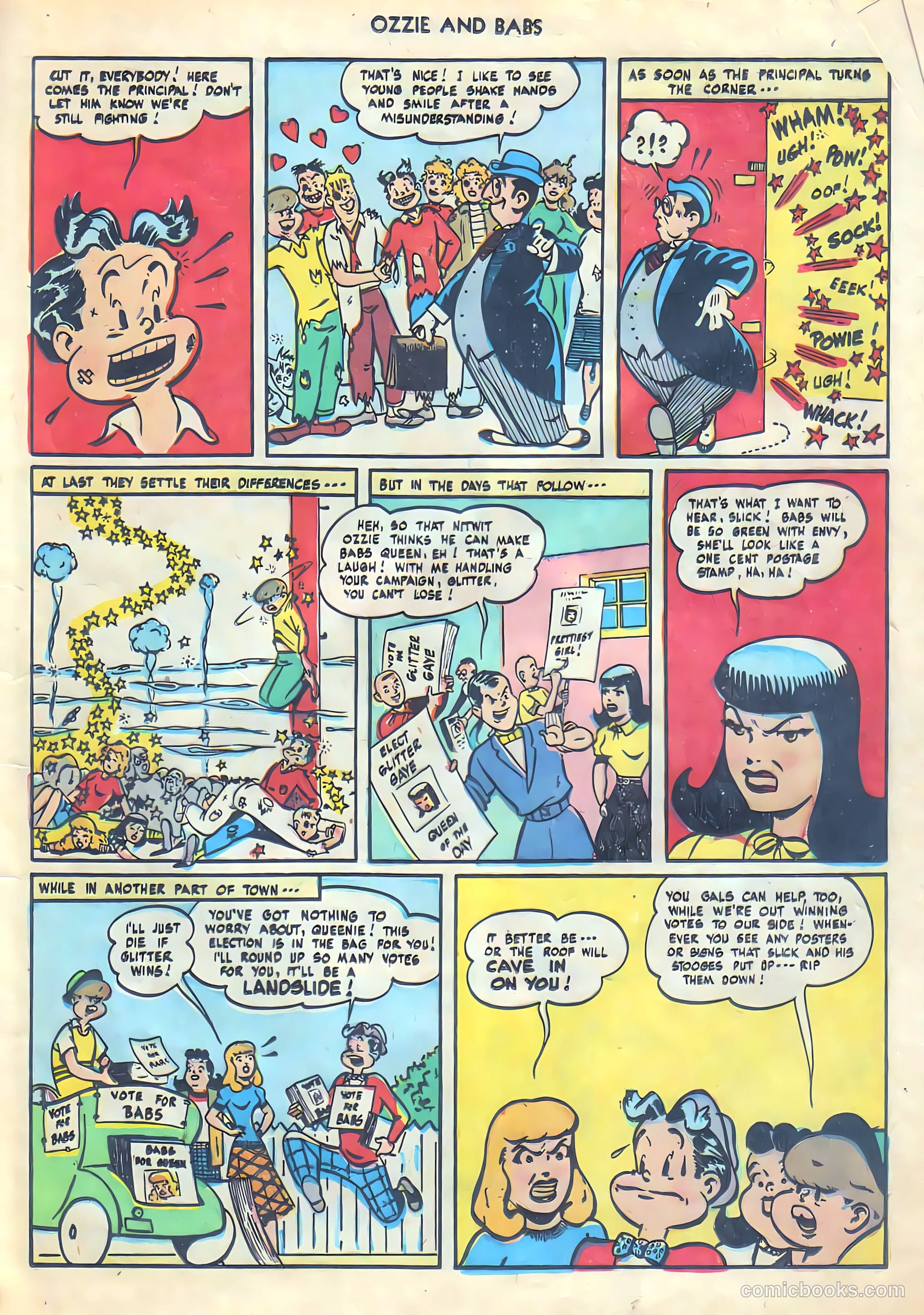 Ozzie and Babs #13 (1949) — page 21 of 36