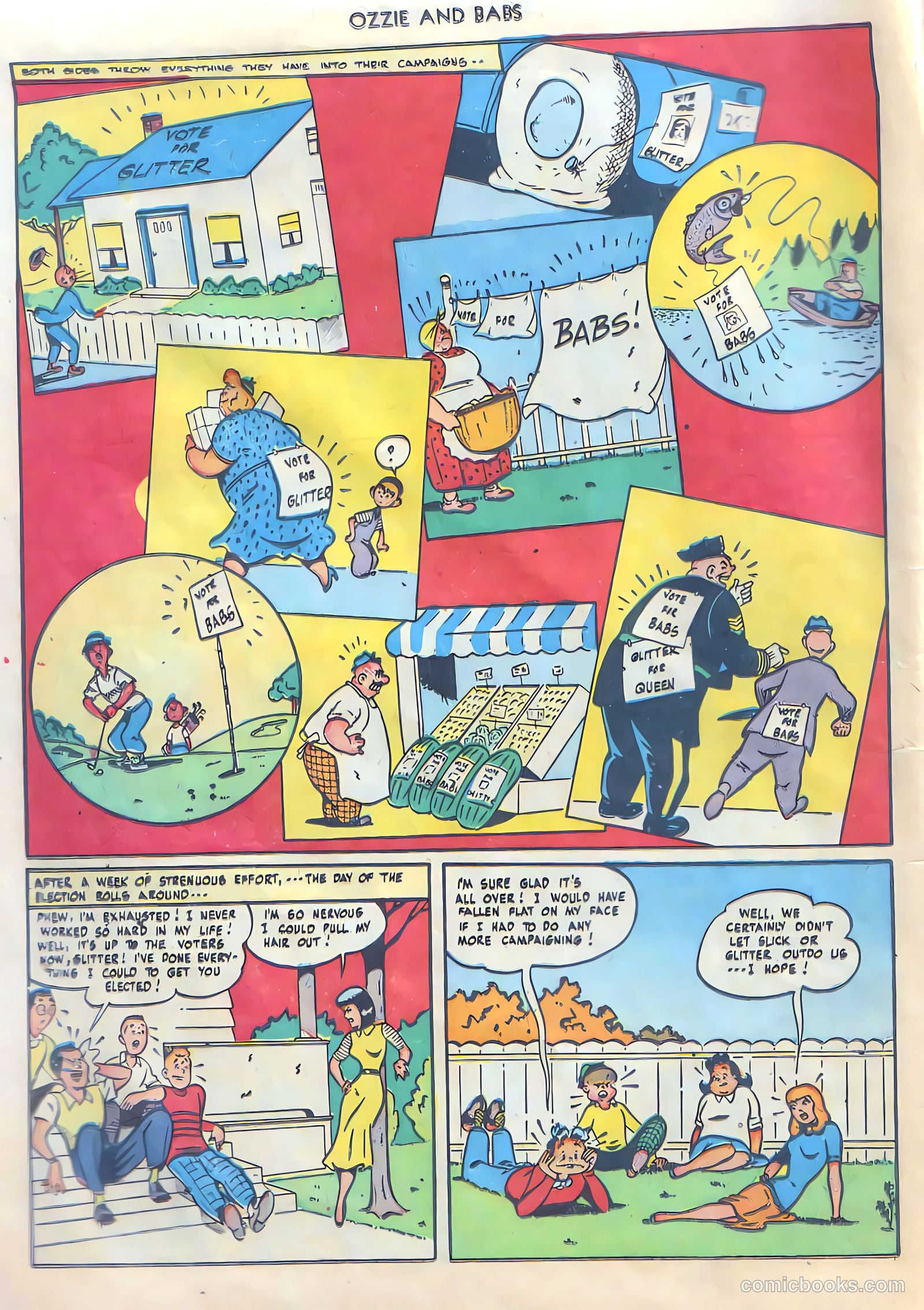 Ozzie and Babs #13 (1949) — page 22 of 36