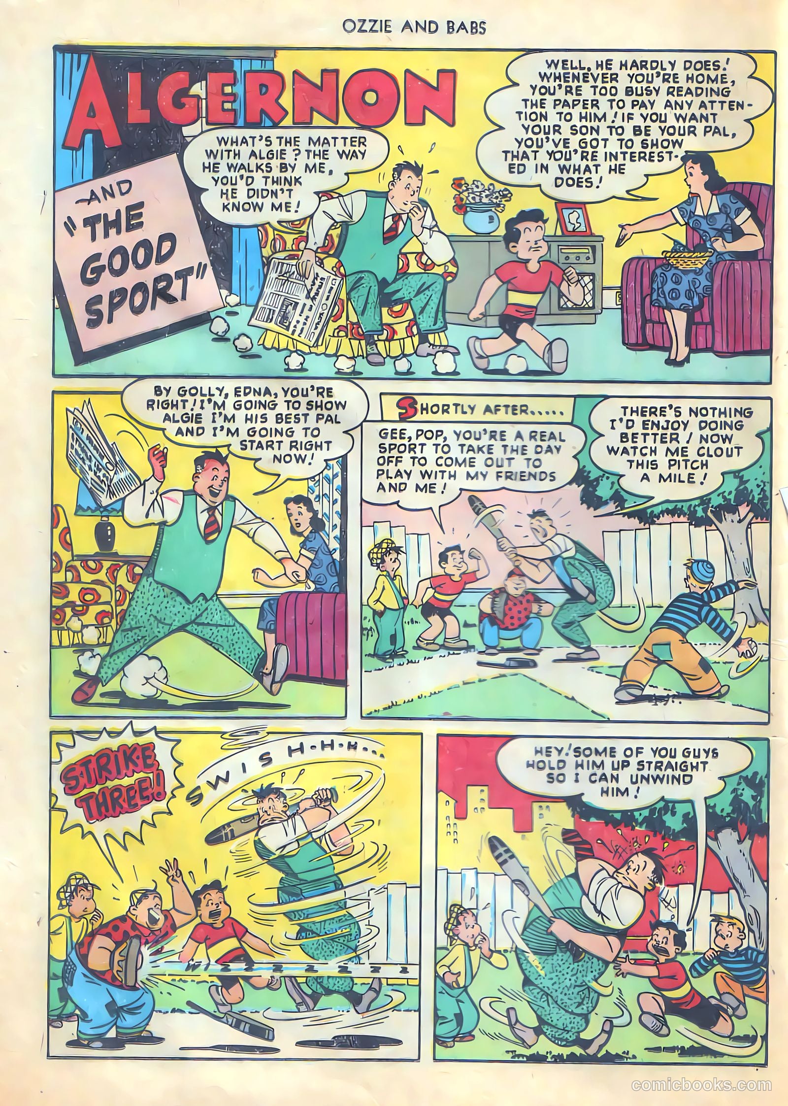 Ozzie and Babs #13 (1949) — page 24 of 36
