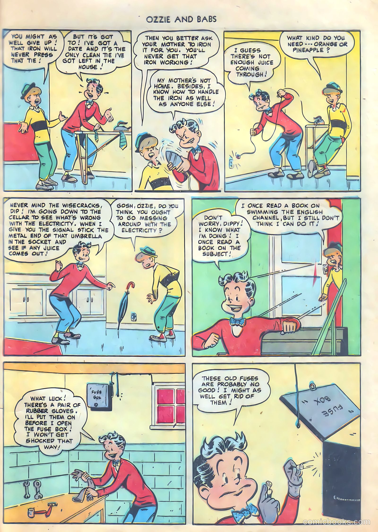 Ozzie and Babs #13 (1949) — page 29 of 36