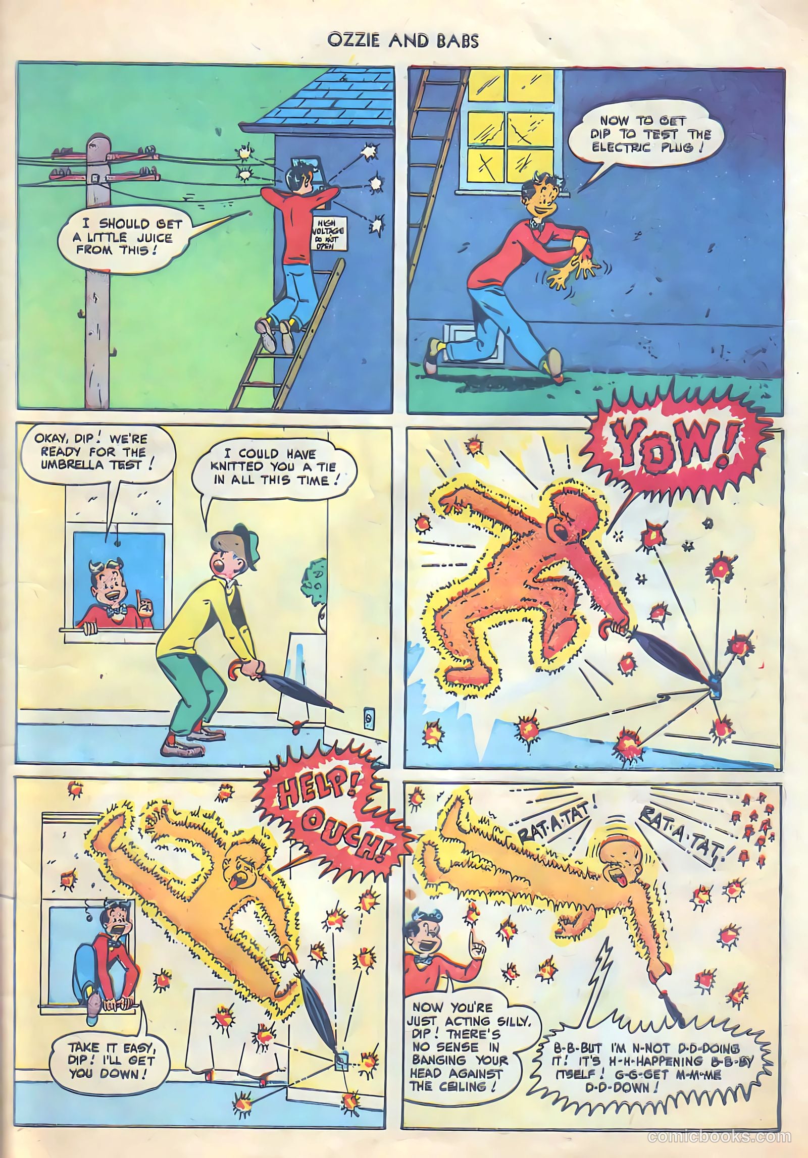 Ozzie and Babs #13 (1949) — page 31 of 36