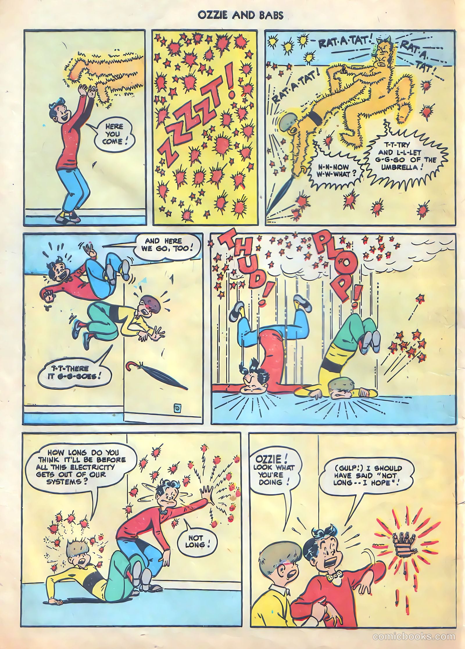 Ozzie and Babs #13 (1949) — page 32 of 36