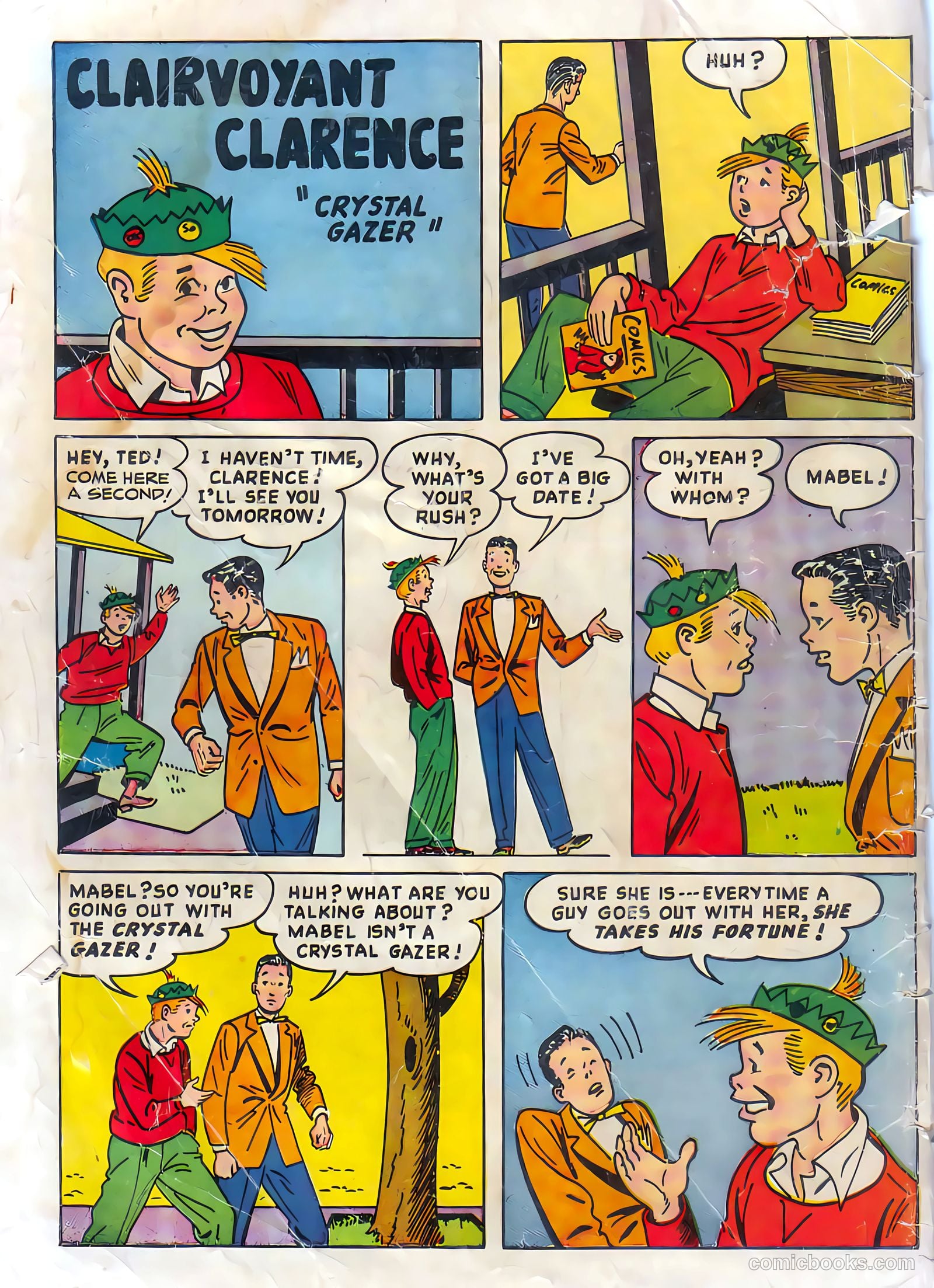 Ozzie and Babs #13 (1949) — page 36 of 36