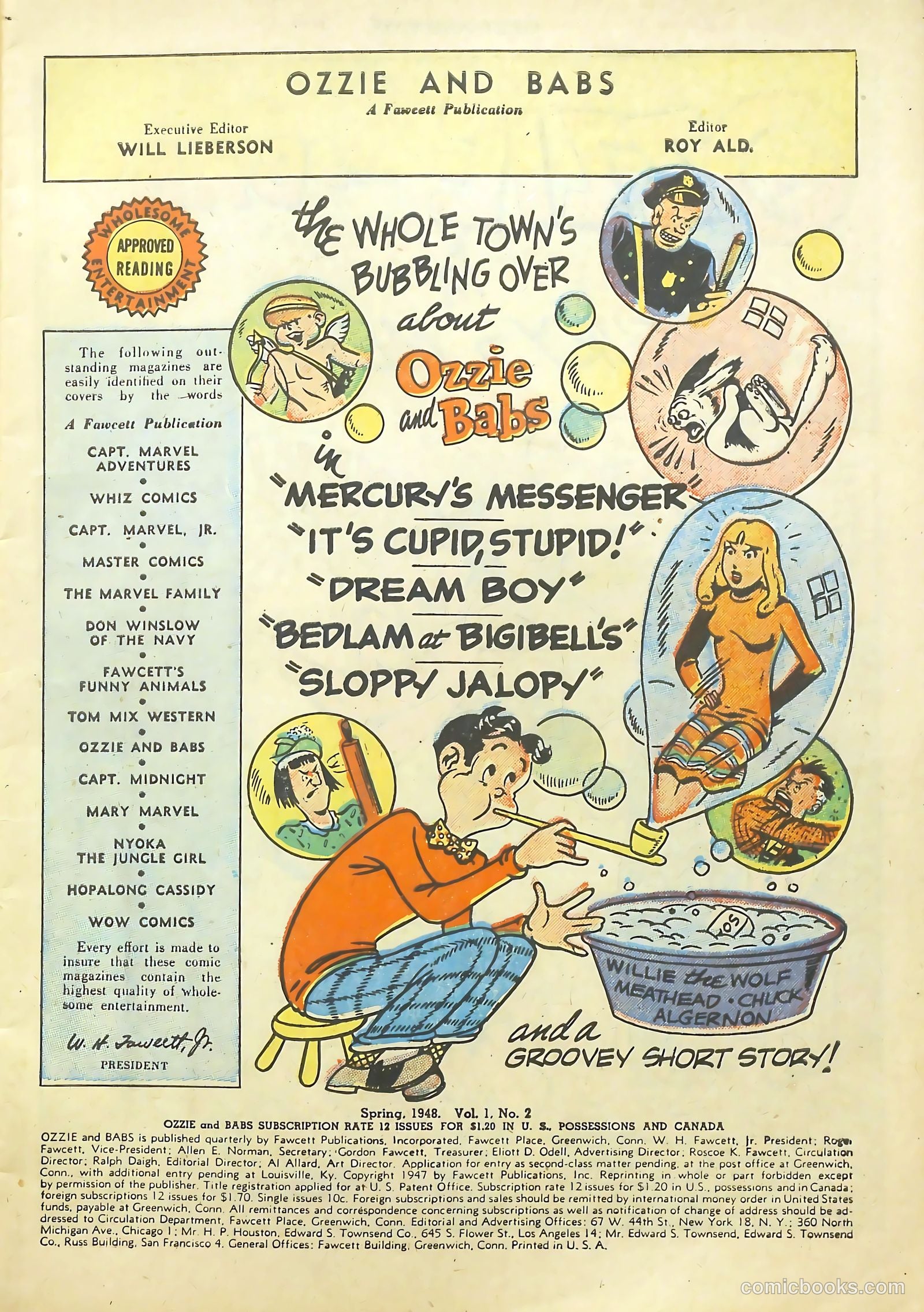 Ozzie and Babs #2 (1948) — page 3 of 52