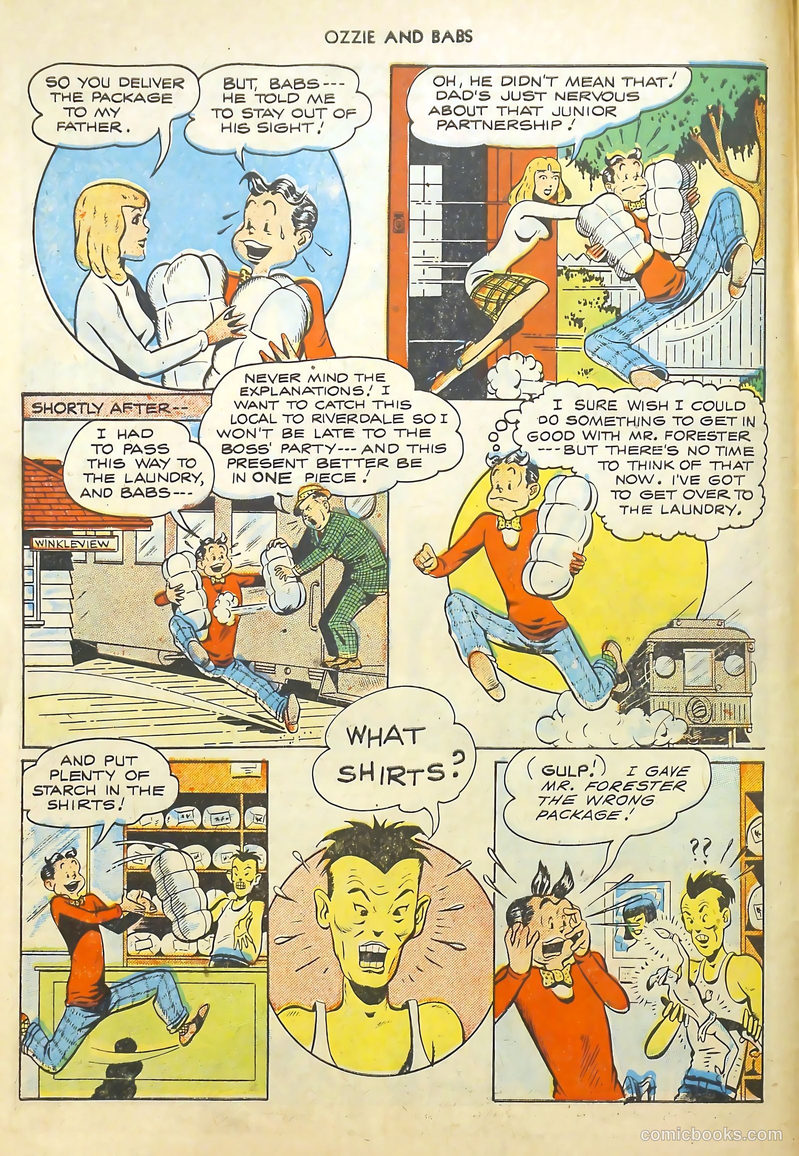 Ozzie and Babs #2 (1948) — page 6 of 52