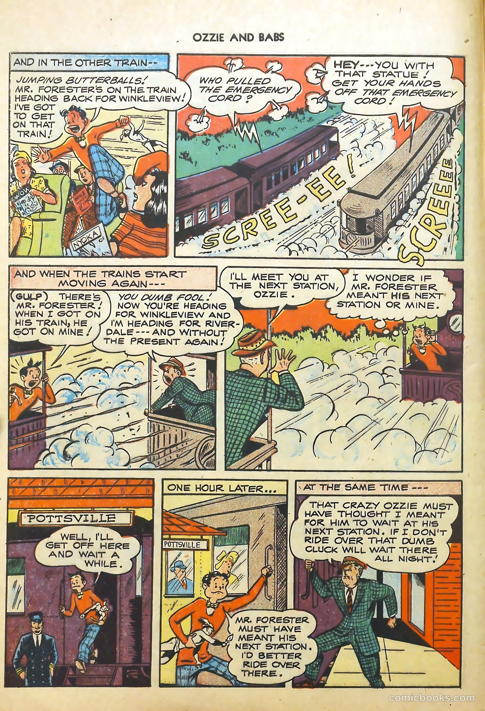 Ozzie and Babs #2 (1948) — page 8 of 52