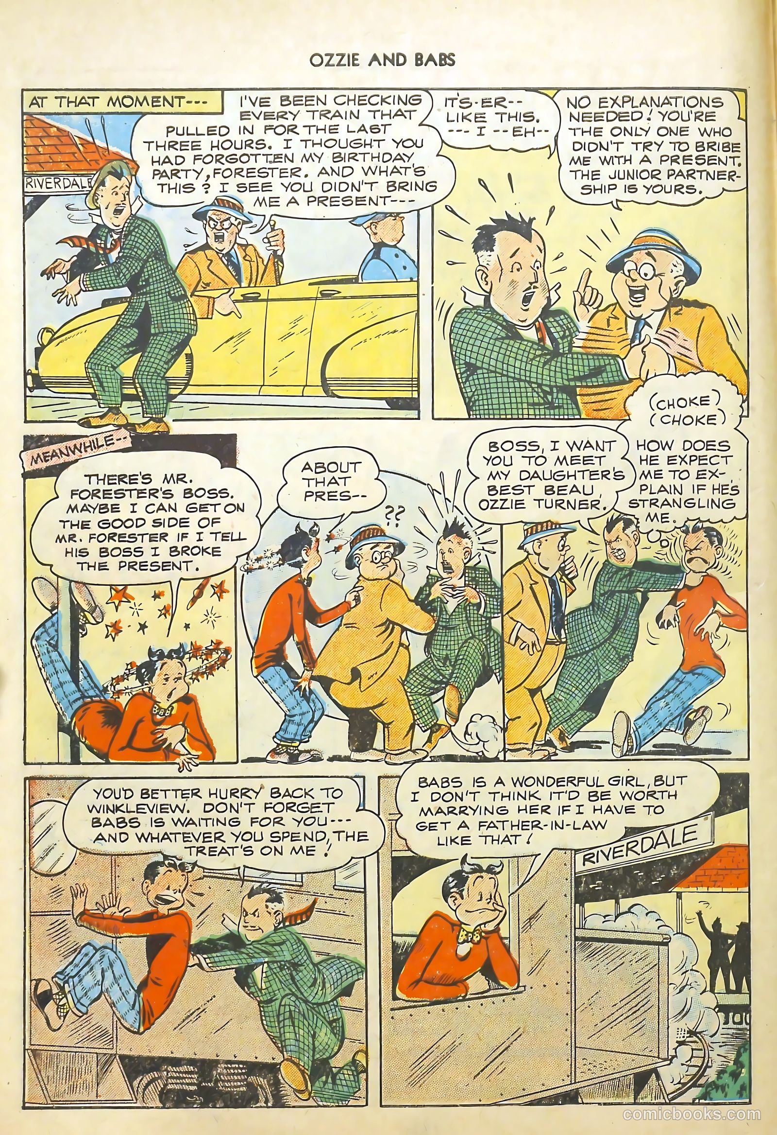 Ozzie and Babs #2 (1948) — page 10 of 52