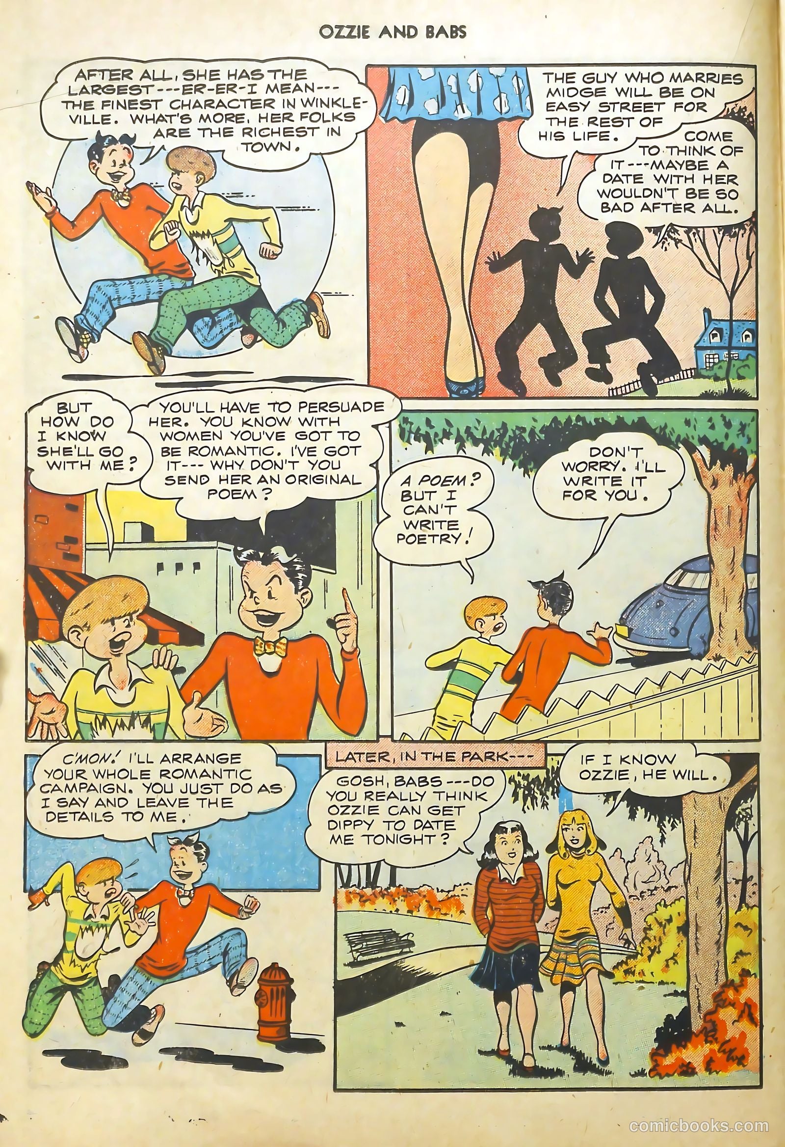 Ozzie and Babs #2 (1948) — page 16 of 52