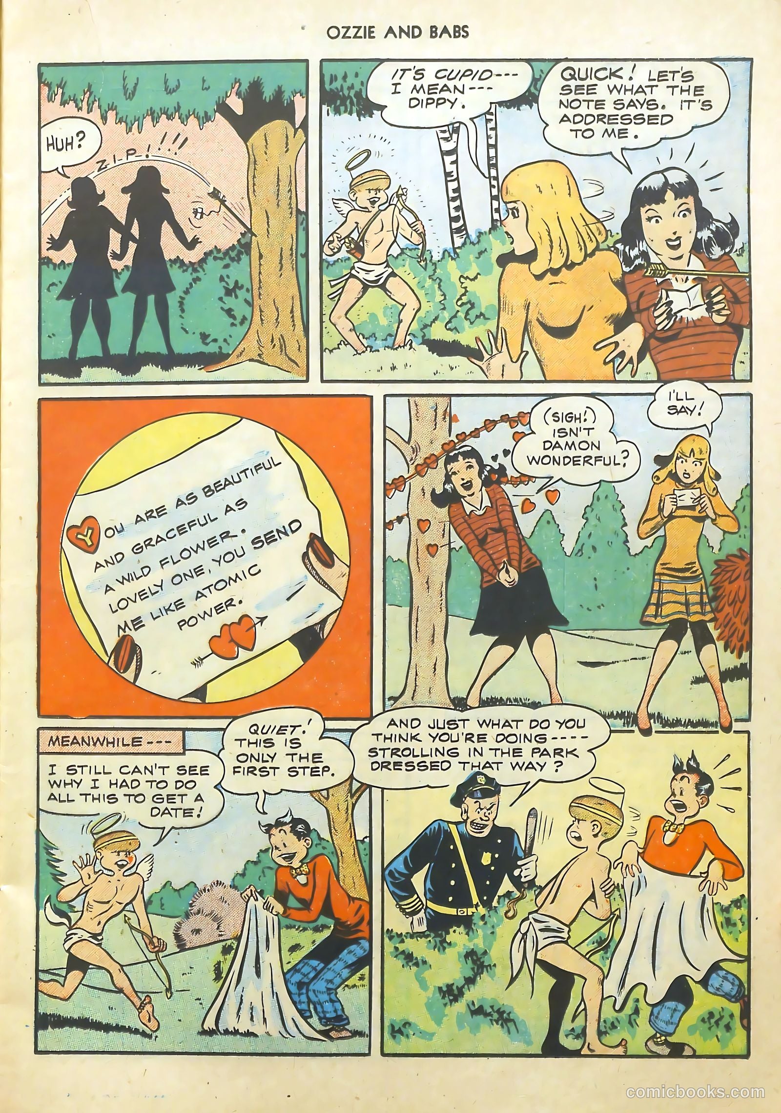 Ozzie and Babs #2 (1948) — page 17 of 52