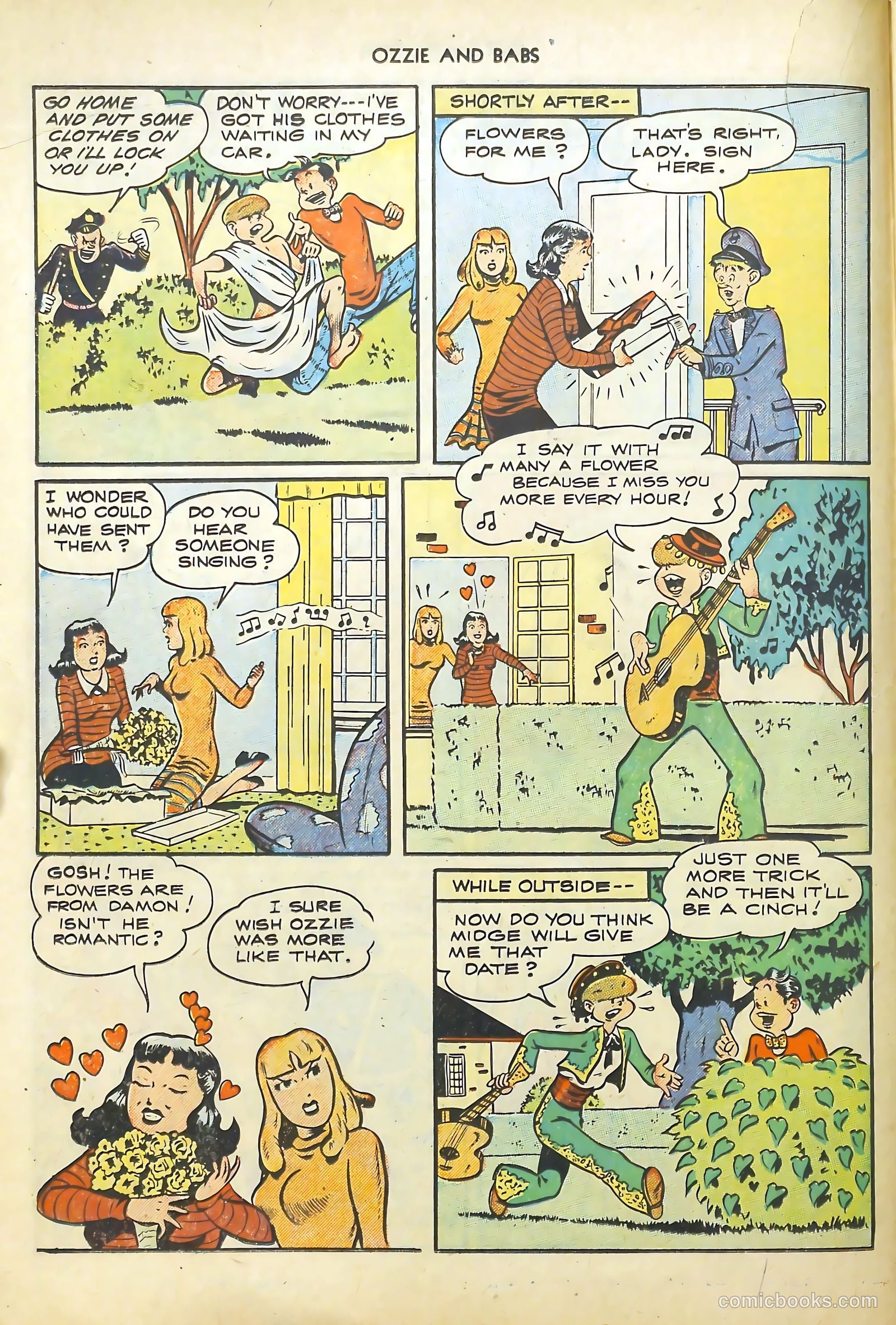 Ozzie and Babs #2 (1948) — page 18 of 52
