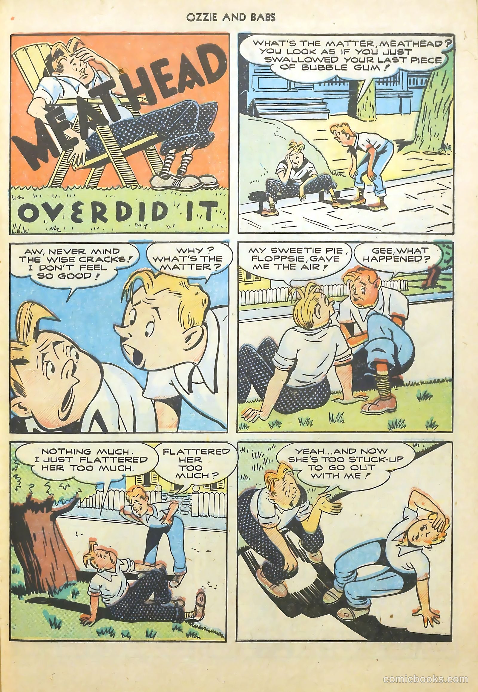 Ozzie and Babs #2 (1948) — page 33 of 52